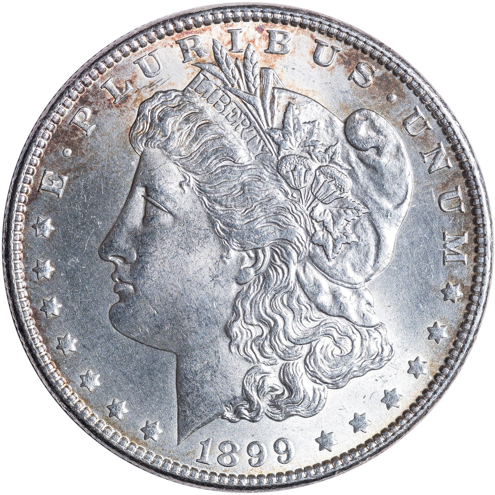 BU-62 1899 Morgan Dollar