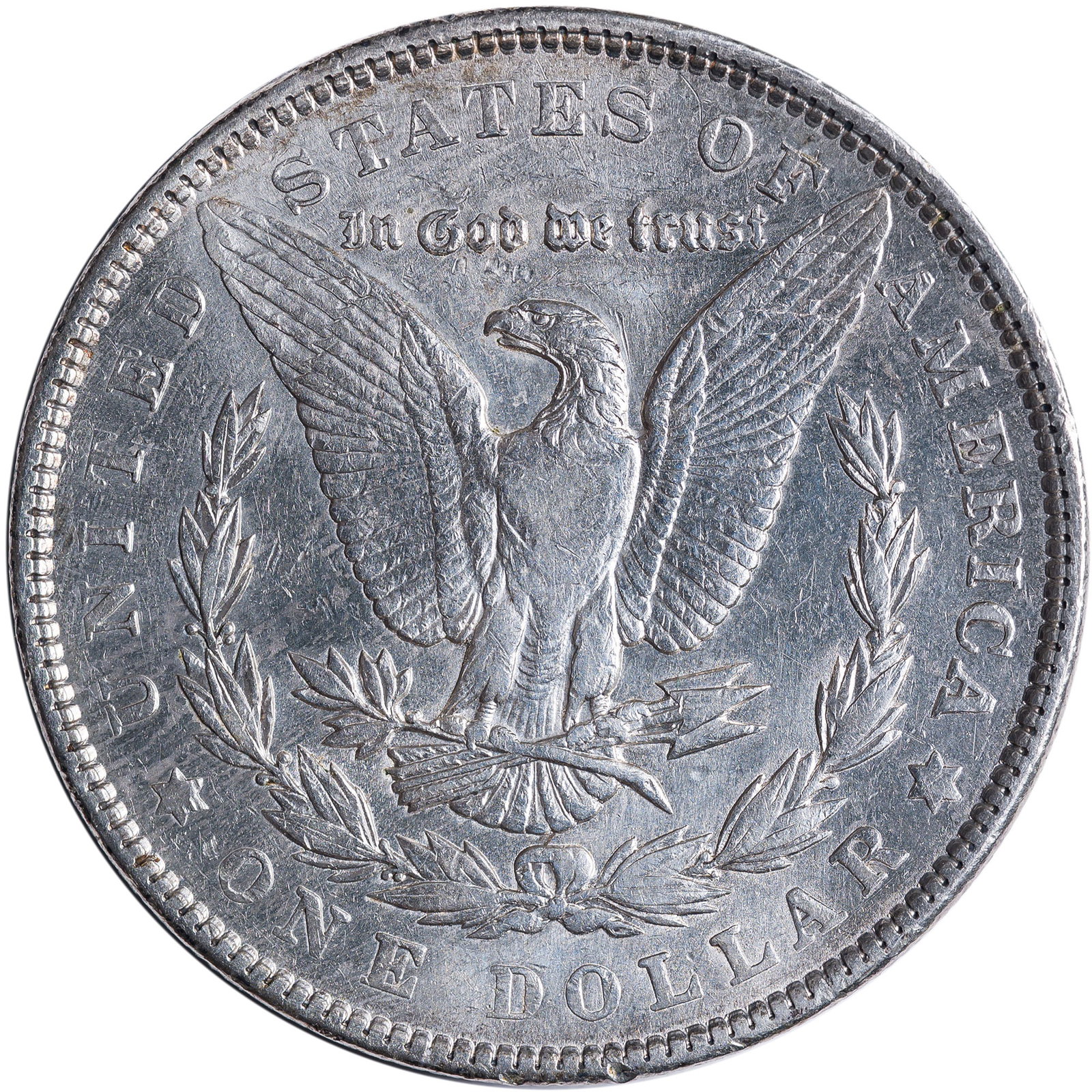 AU Details 1901 Morgan Dollar - 2
