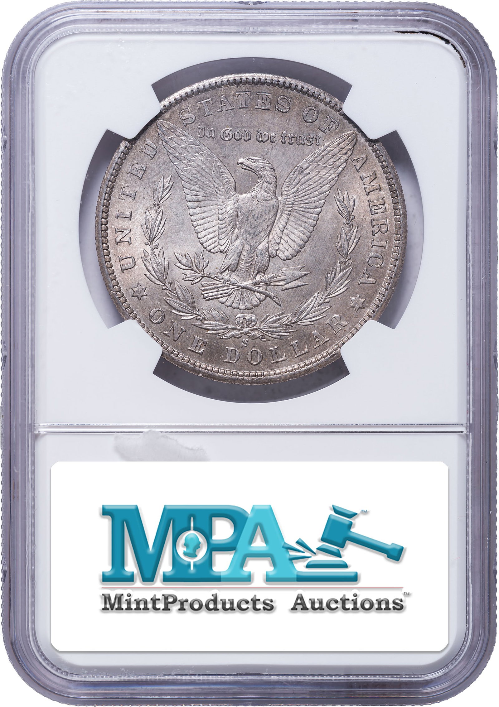 NGC MS-62 1901-S Morgan Dollar - 2