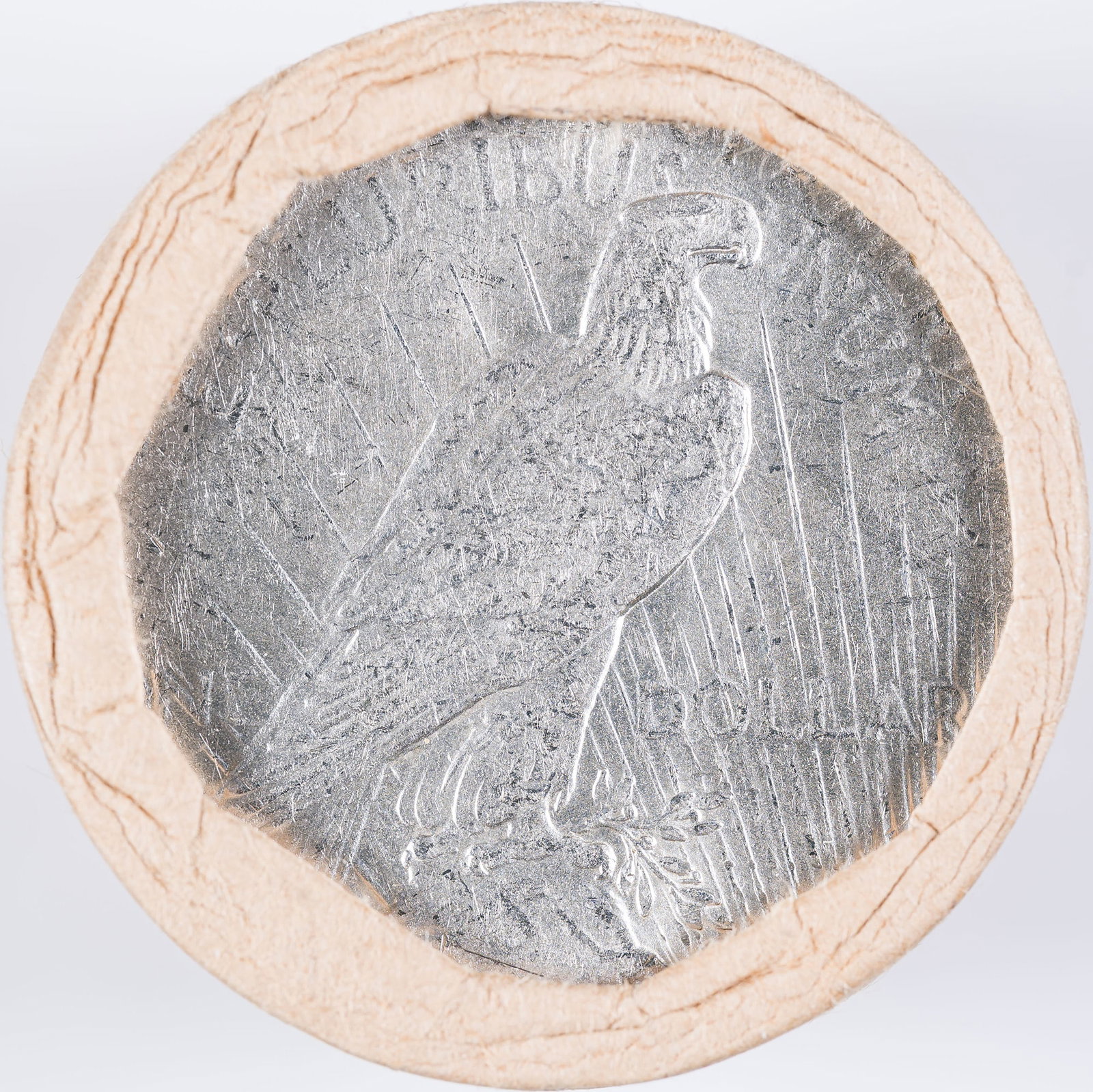 AU Roll Of 1923-D Peace Dollars - 2