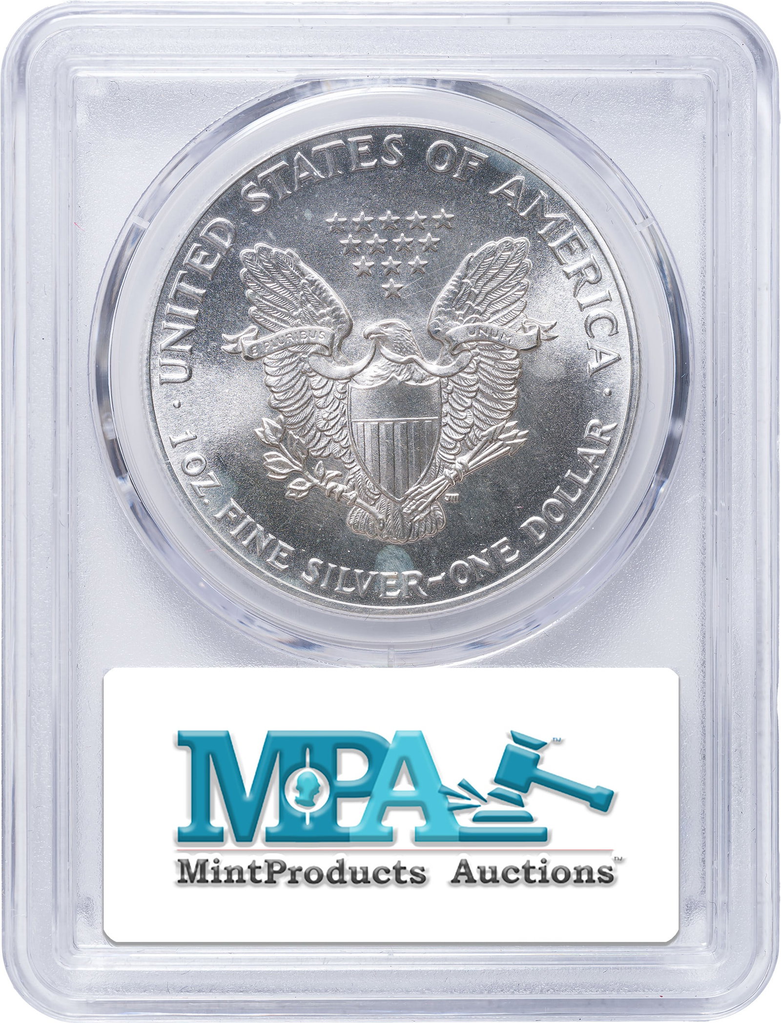 PCGS MS-69 1986 American Eagle Silver $1 - 2