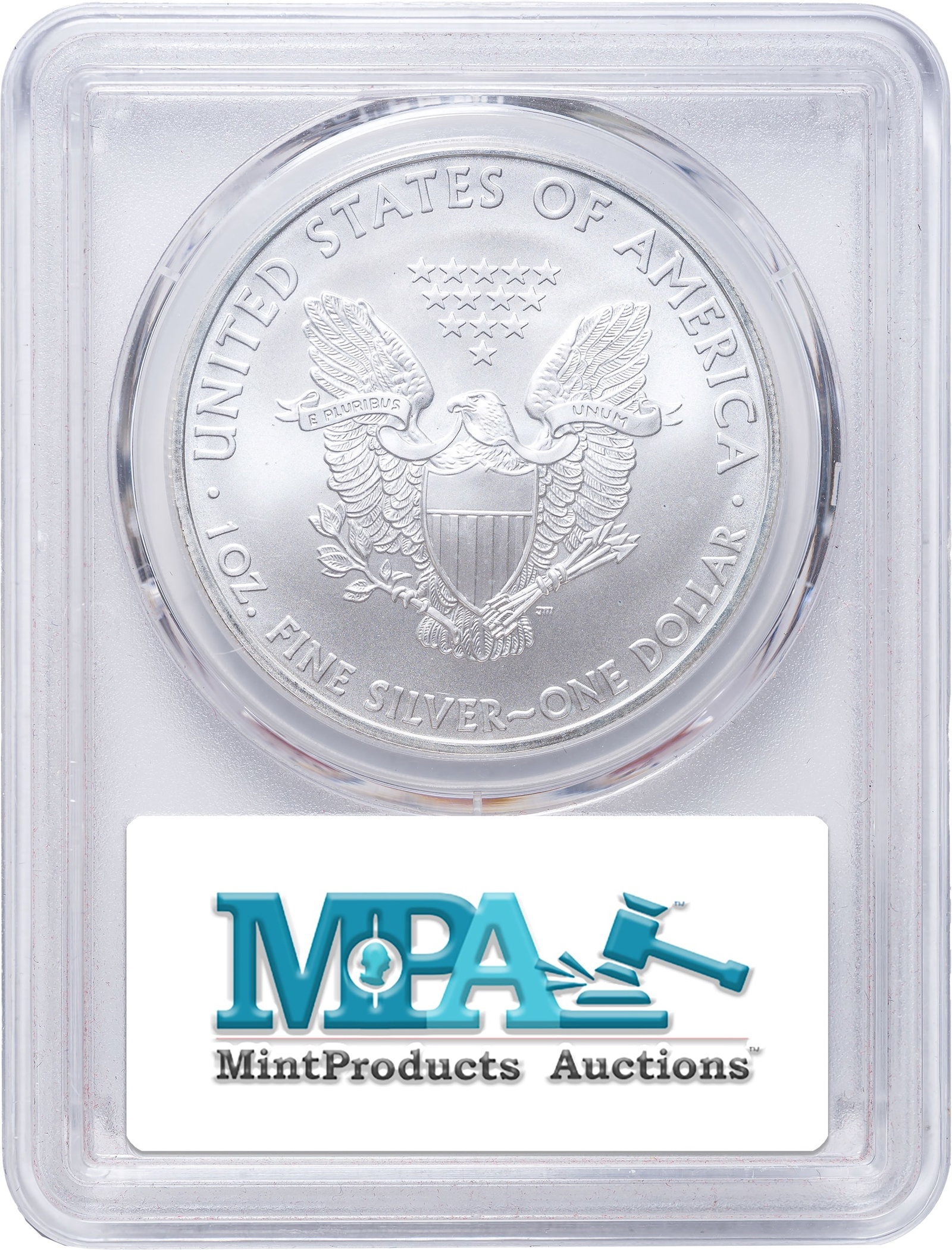PCGS MS-70 2009 American Eagle Silver $1 - 2