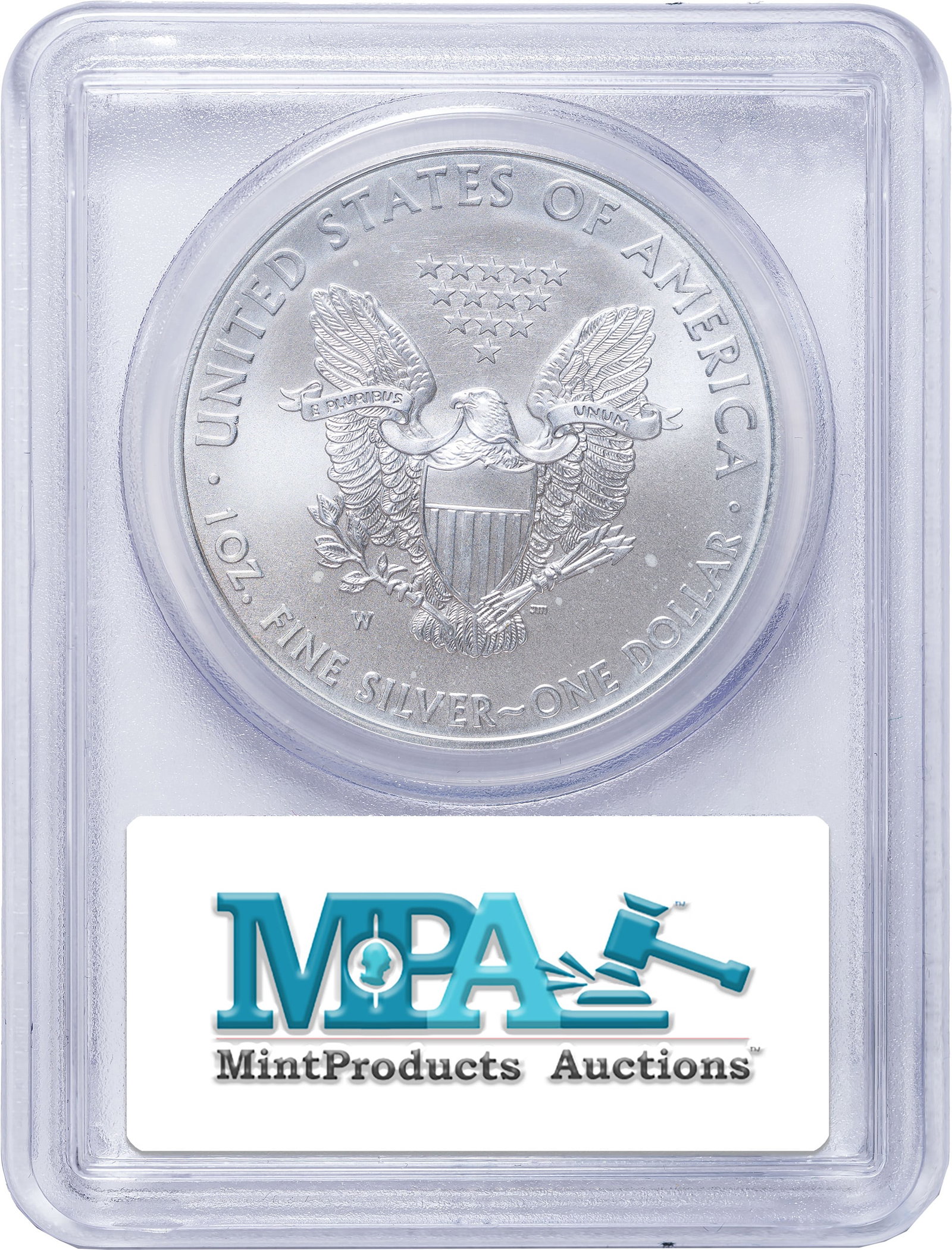 PCGS Specimen-70 2015-W American Eagle Silver $1 - 2