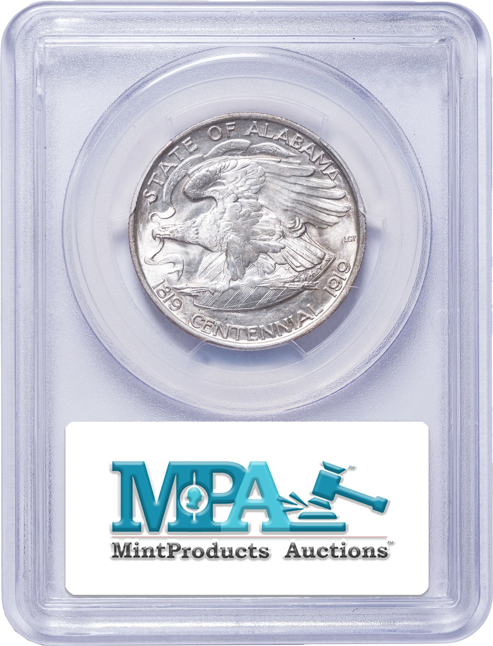 PCGS MS-66 1921 Alabama Half Dollar - 2