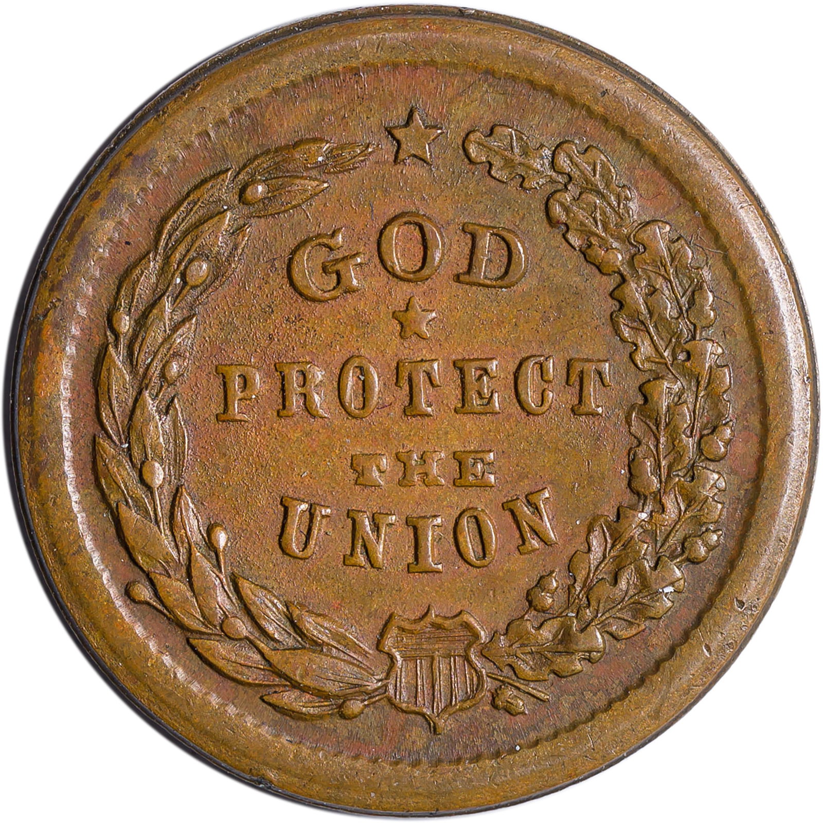 CWT. MS-63 BN 1863 Patriotic - 2