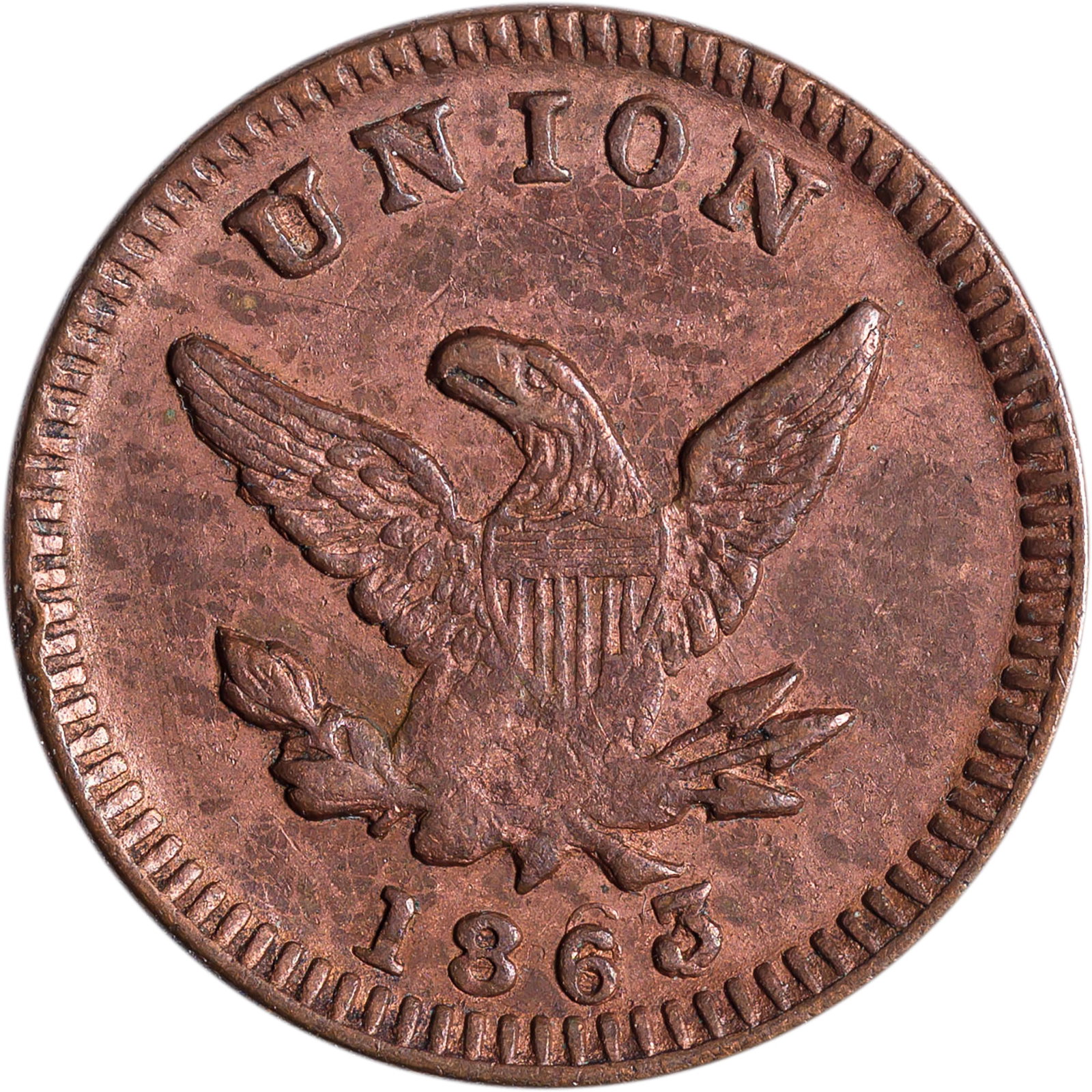 CWT. EF-40 Details 1864 Patriotic - 2