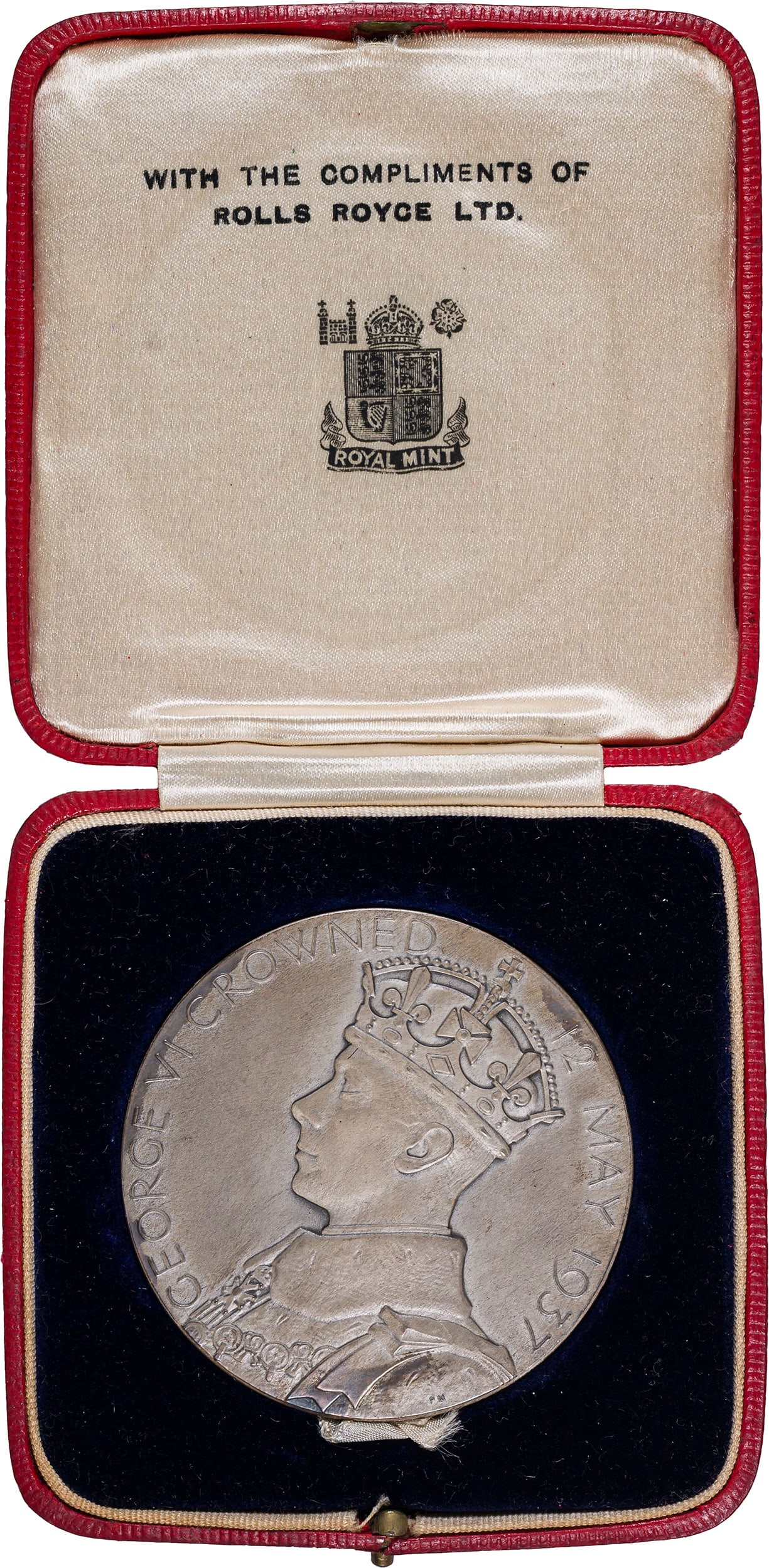 AU 1937 British Silver Coronation Medal