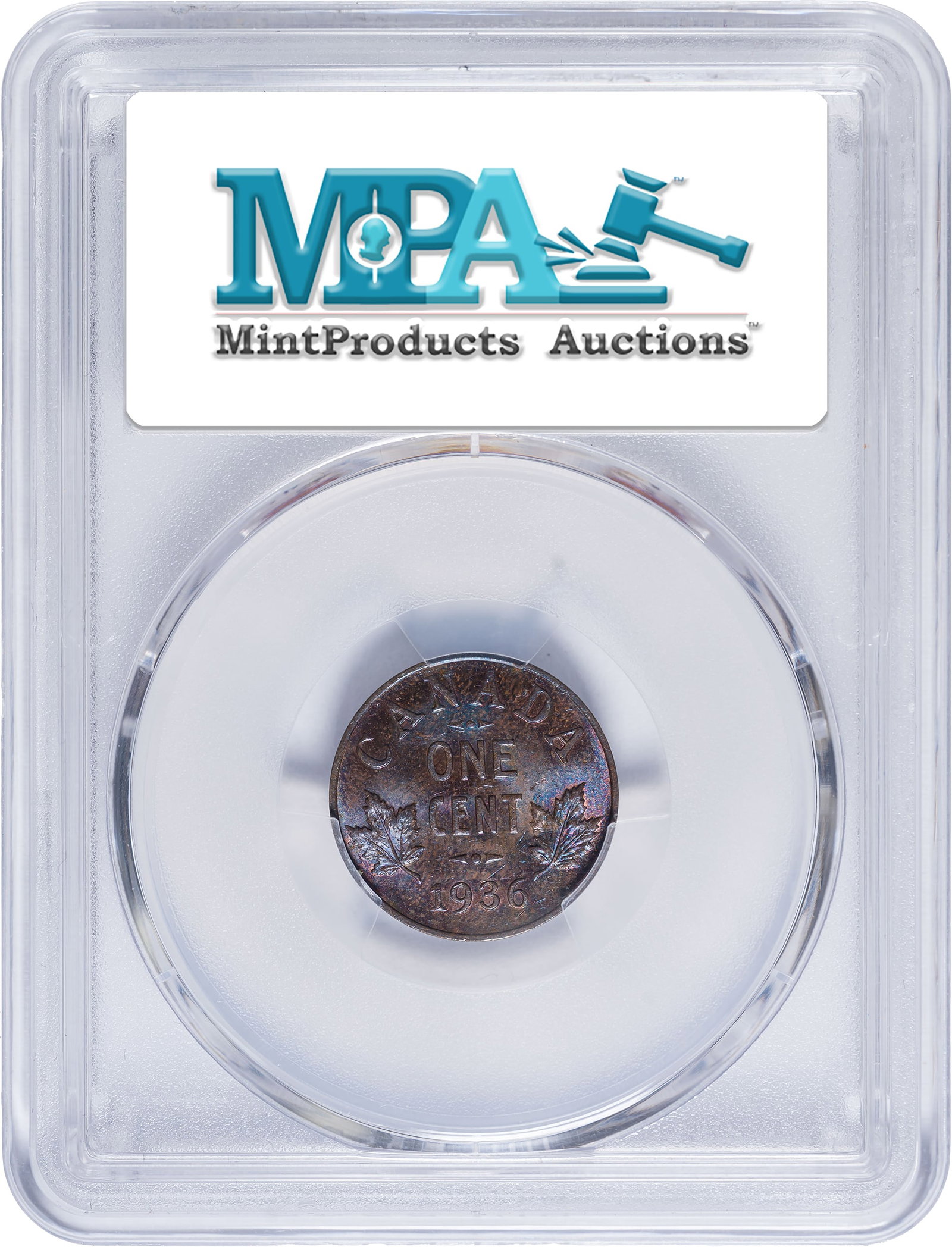 Canada. PCGS MS-64 BN 1936 Cent - 2