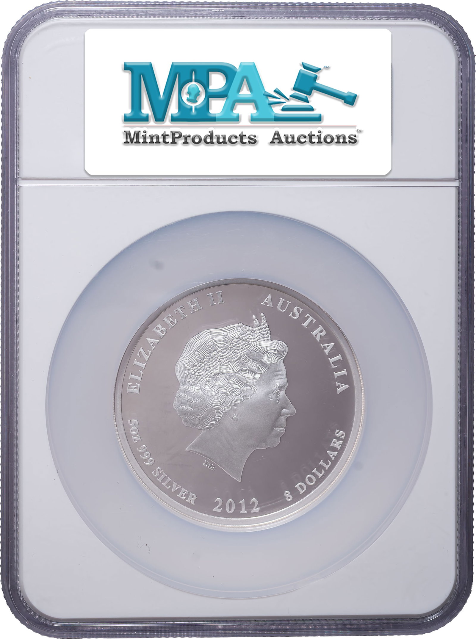 Australia. NGC Proof-69 UC 2012 Silver $8 - 2