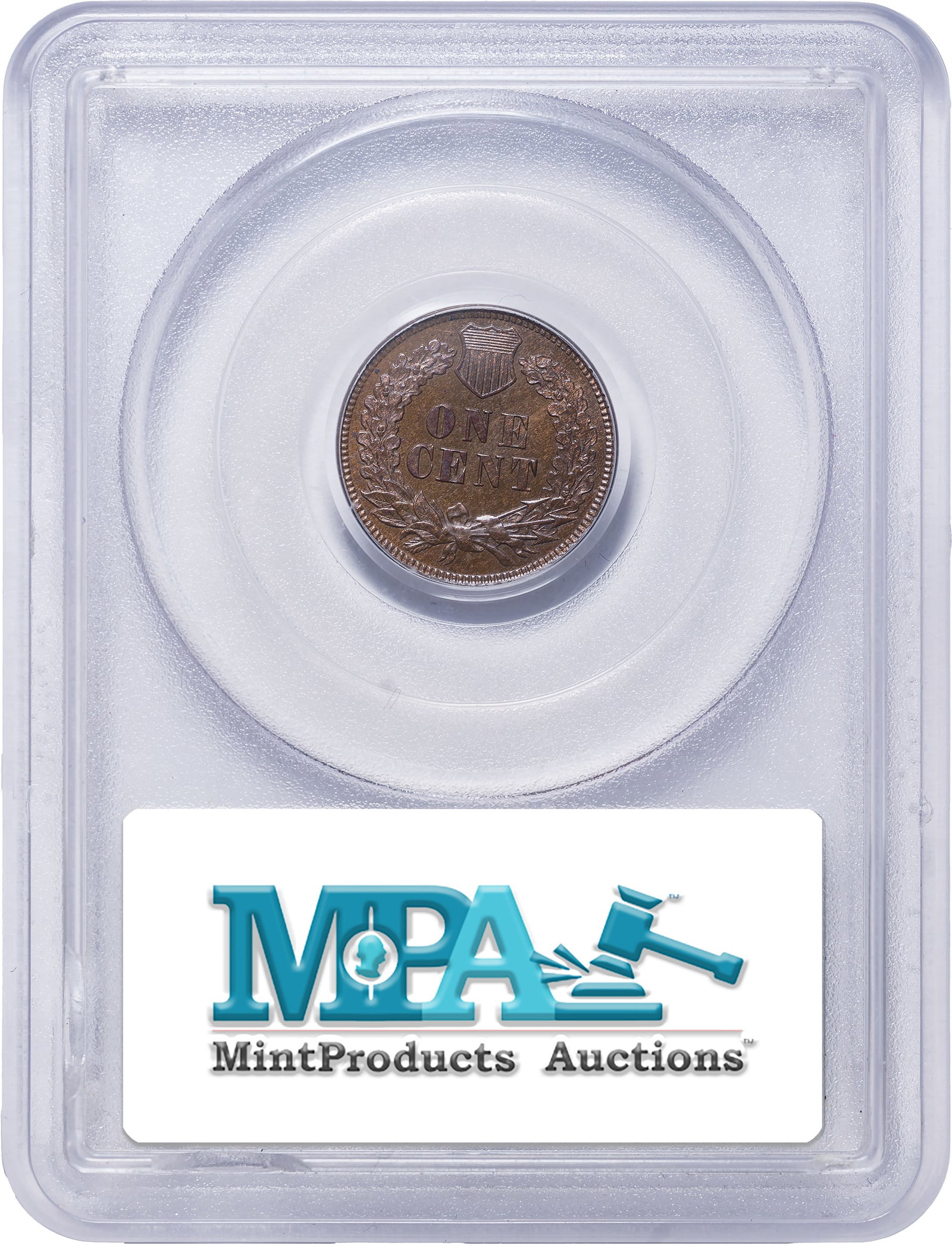 PCGS Proof-65 RB 1872 Indian Cent - 2