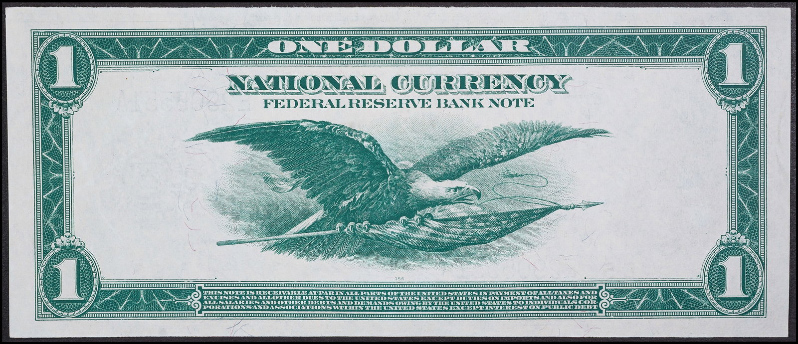 Crisp UNC 1918 Richmond VA $1 Federal Reserve - 2