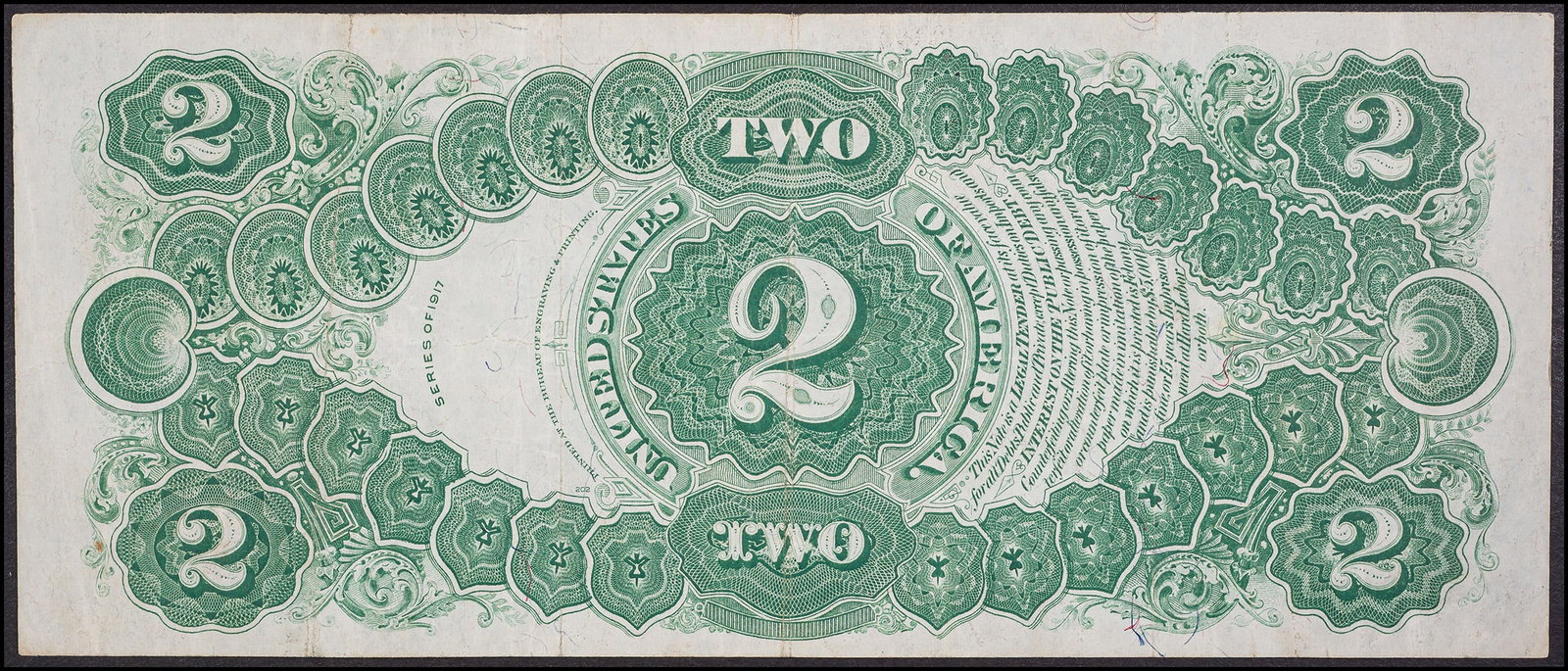 VF 1917 $2 Legal Tender Note - 2