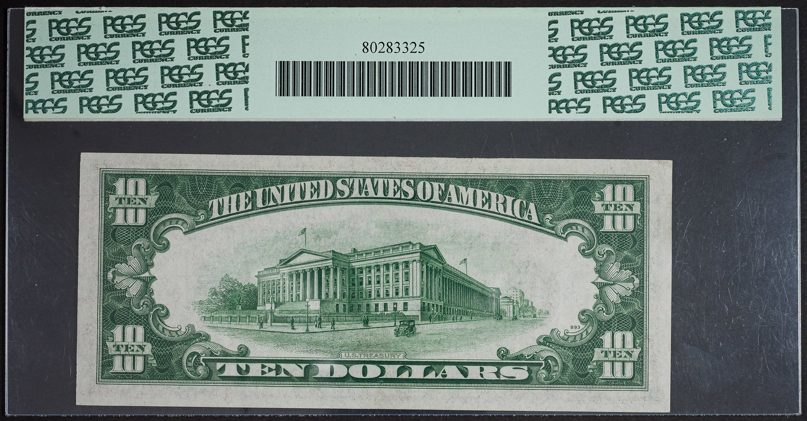 PCGS Gem-66 PPQ 1934A $10 Federal Reserve Note - 2