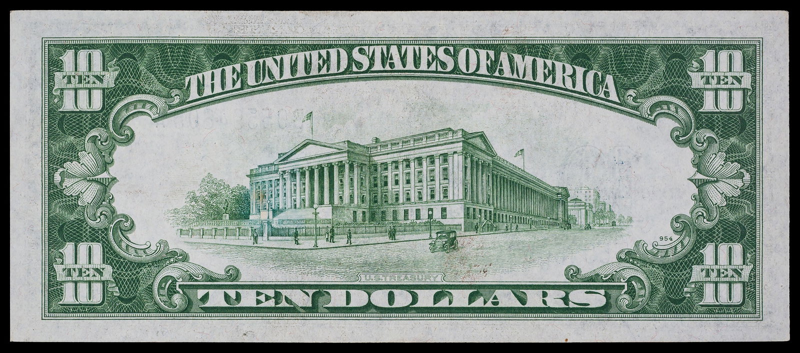 Crisp UNC 1934A North Africa $10 - 2