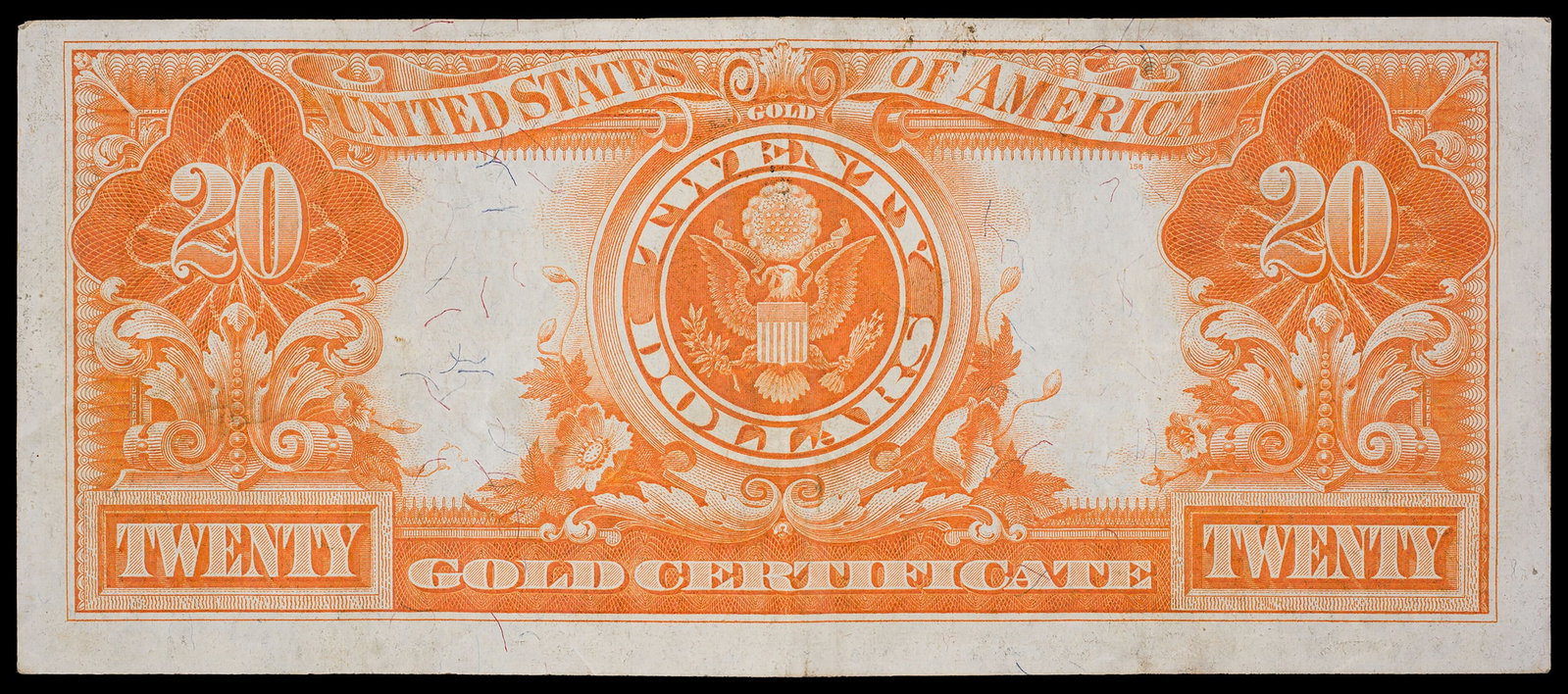 EF 1922 $20 Gold Certificate - 2