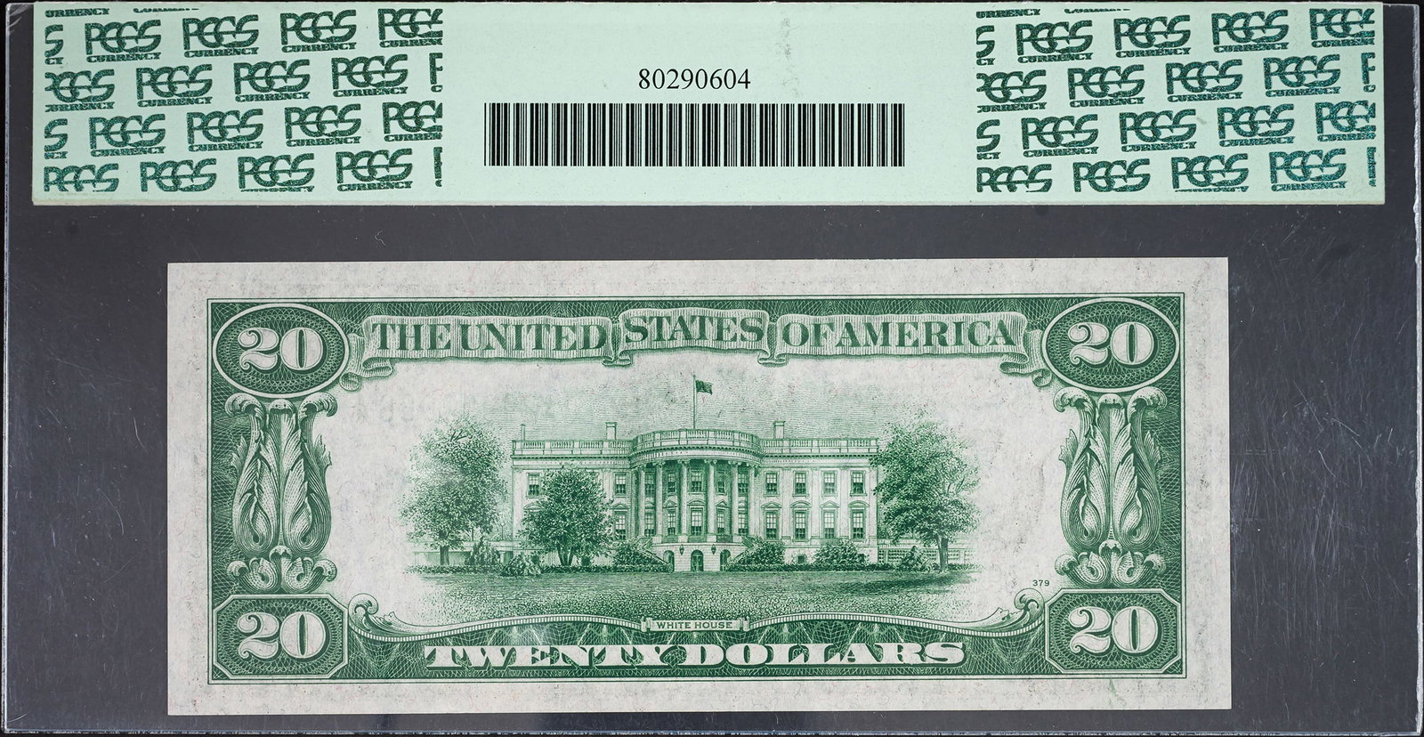 PCGS Gem-66 PPQ 1934 $20 Federal Reserve Note - 2