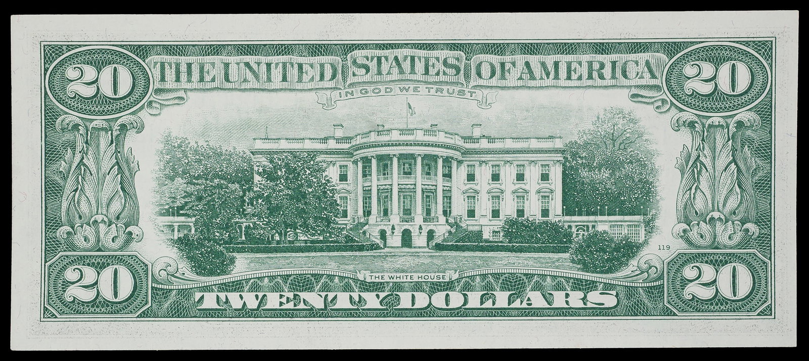 AU 1969-A $20 FRN Error - 2