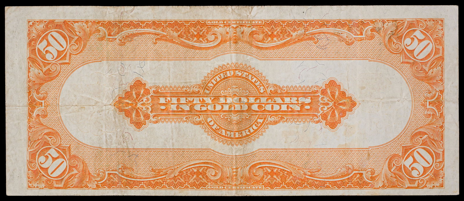 VF 1922 $50 Gold Certificate - 2