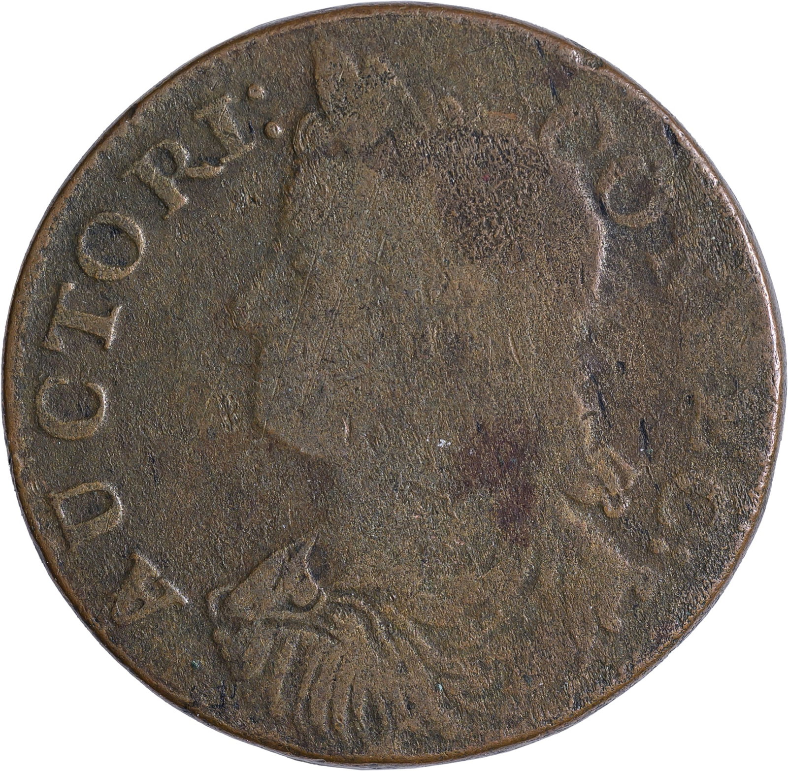 Connecticut. VG to Fine 1787 Copper: Miller.16.1-M. Golden-brown with some faint microporosity noted under low magnification. Nicely centered and with plenty of aesthetic appeal for the grade.