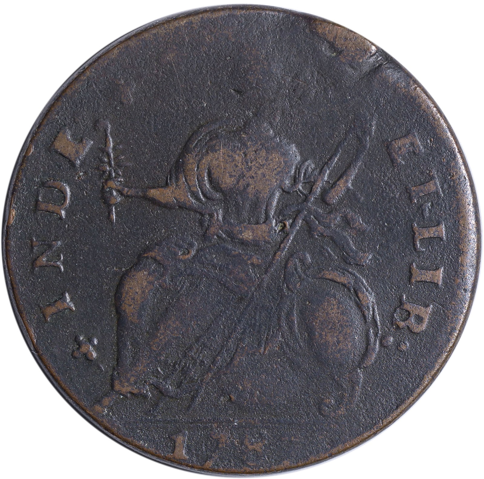 Connecticut. EF 1787 Copper Rarity - 2