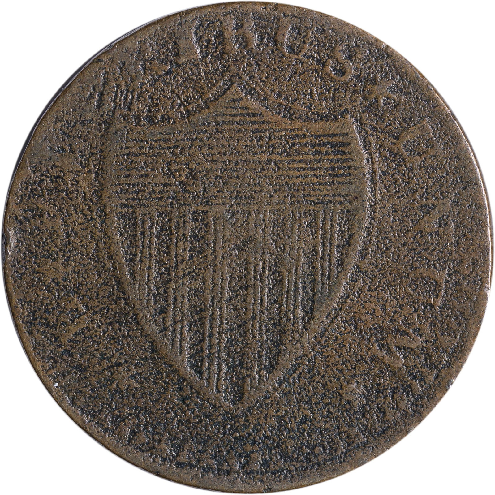 New Jersey. VF Details 1787 Copper - 2