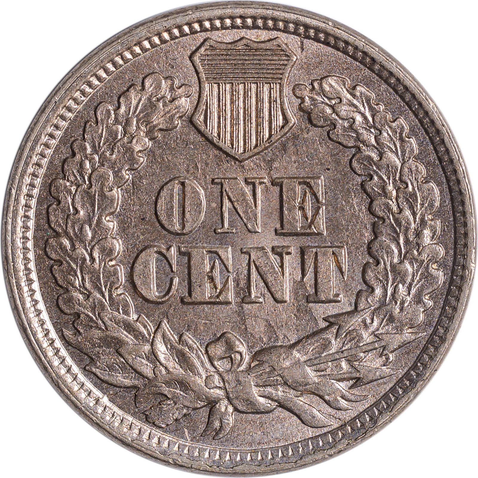 BU-60 1863 Indian Cent - 2
