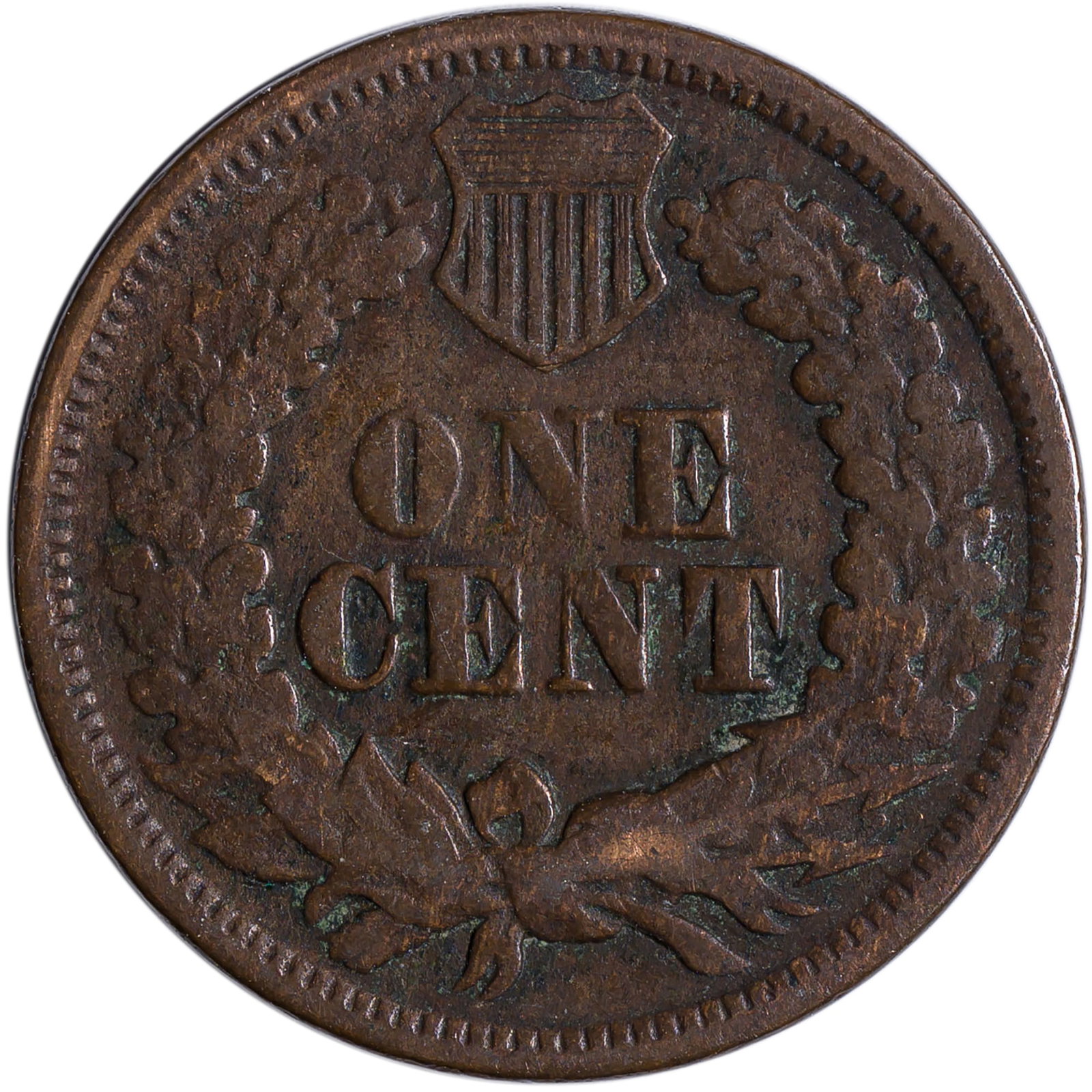 Fine-12 1864-L Indian Cent - 2