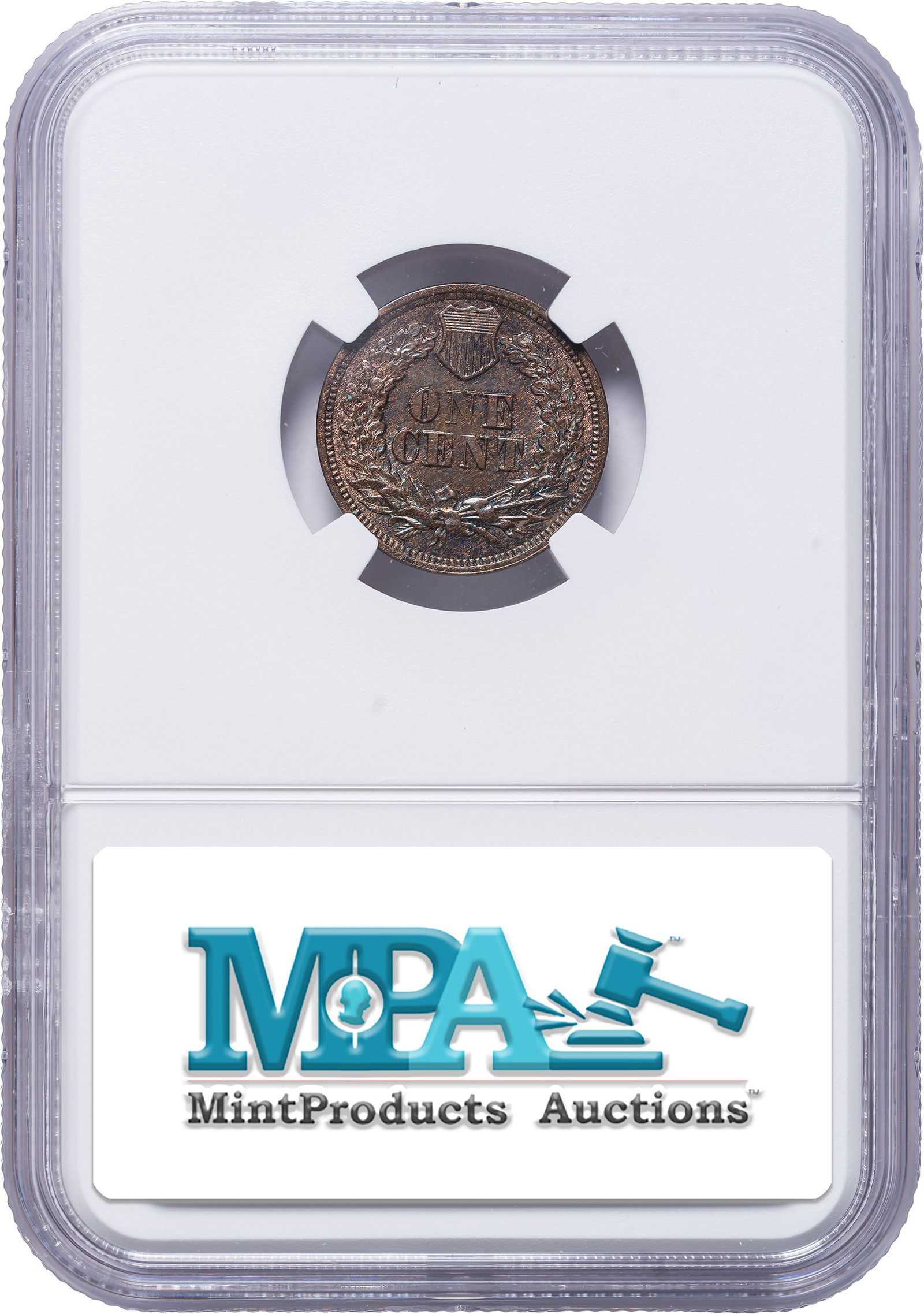 NGC MS-62 BN 1869 Indian Cent - 2