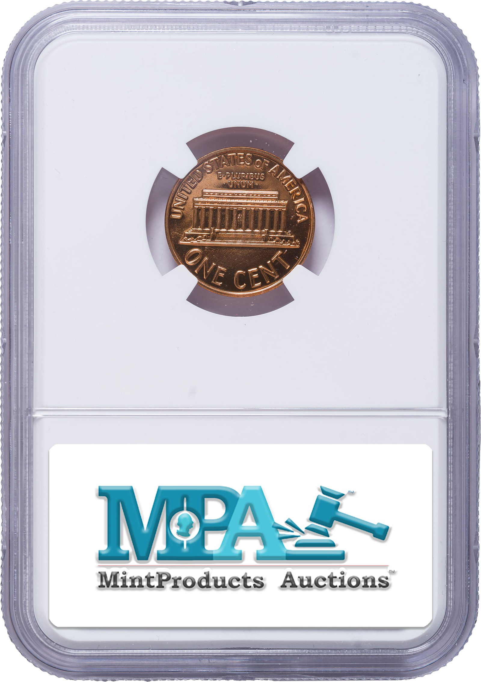 NGC Proof-69 Red 1960 Small Date Lincoln Cent - 2