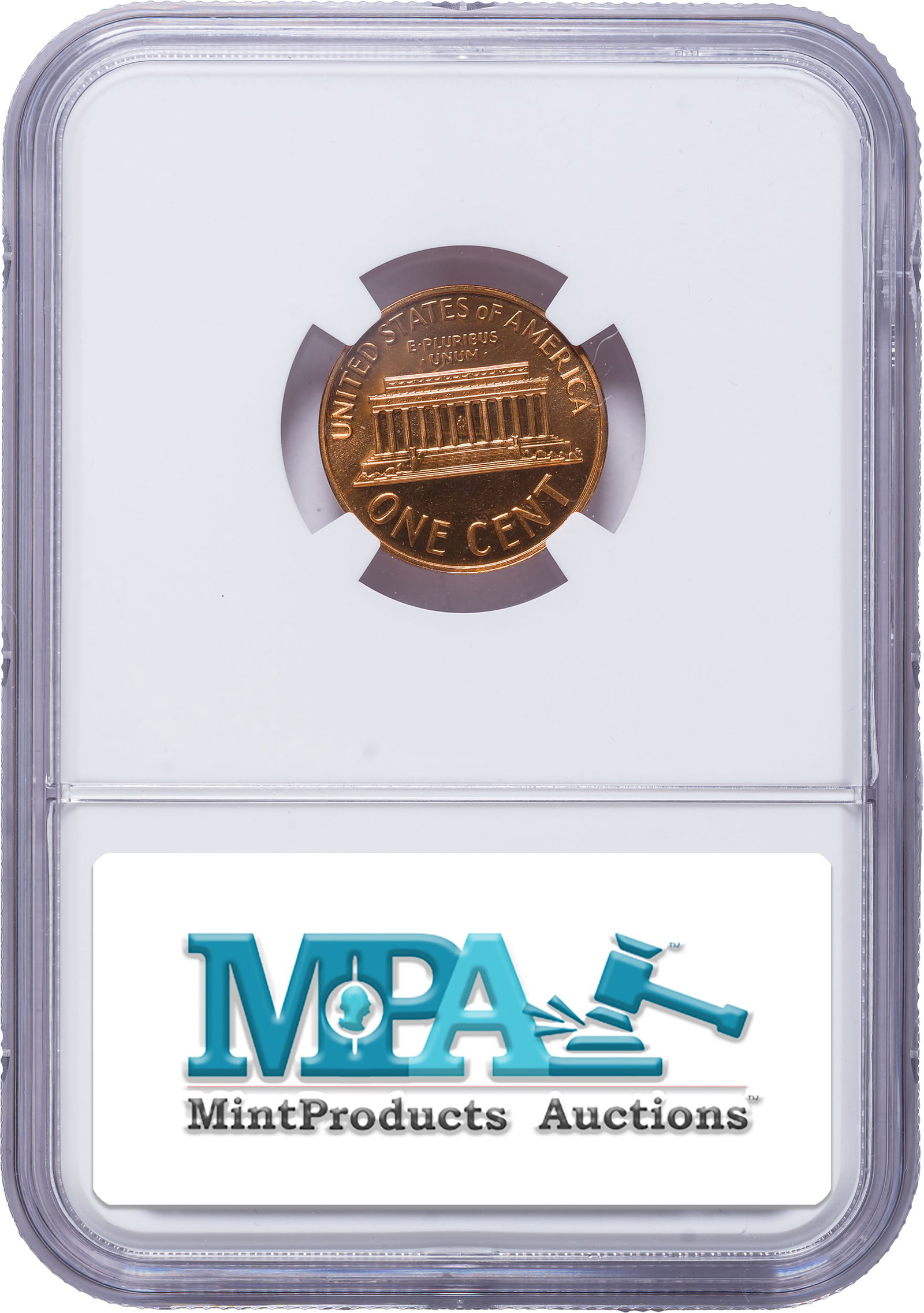 NGC Proof-69 Red 1961 Lincoln Cent - 2