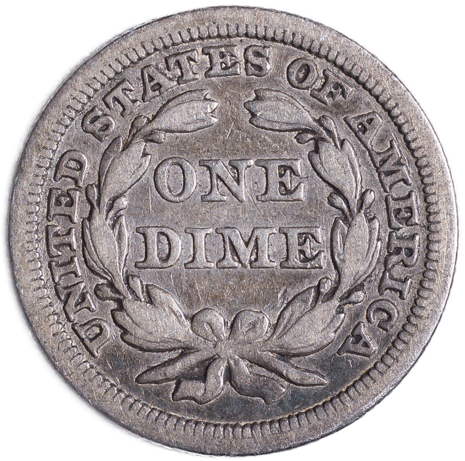 VF-20 1844 Little Orphan Annie Dime Rarity - 2