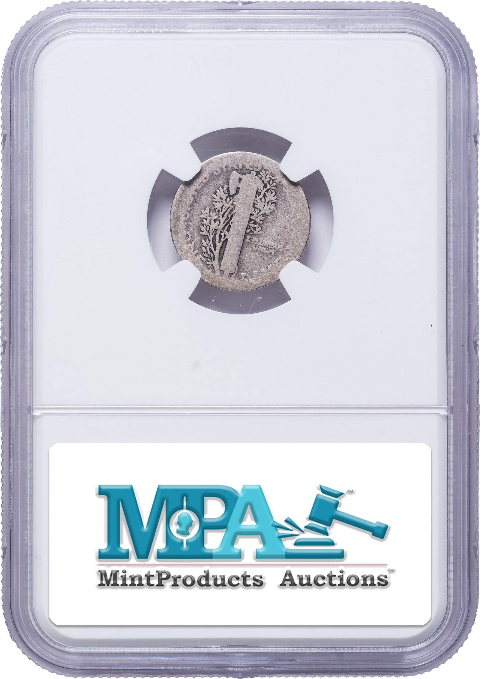 NGC Fair-2 1916-D Mercury Dime - 2