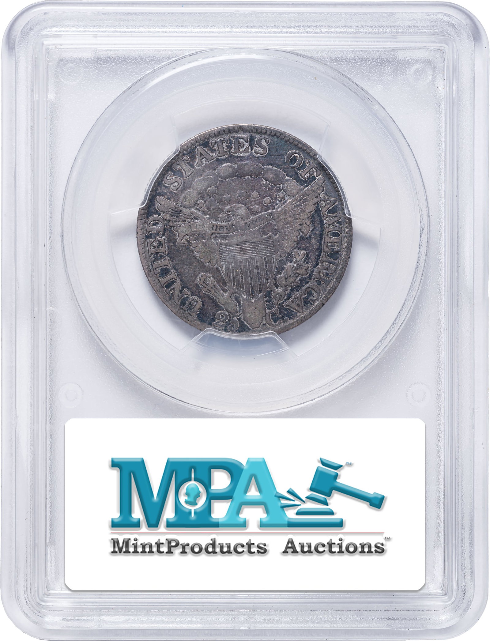 PCGS Fine-15 1805 Draped Bust Quarter - 2