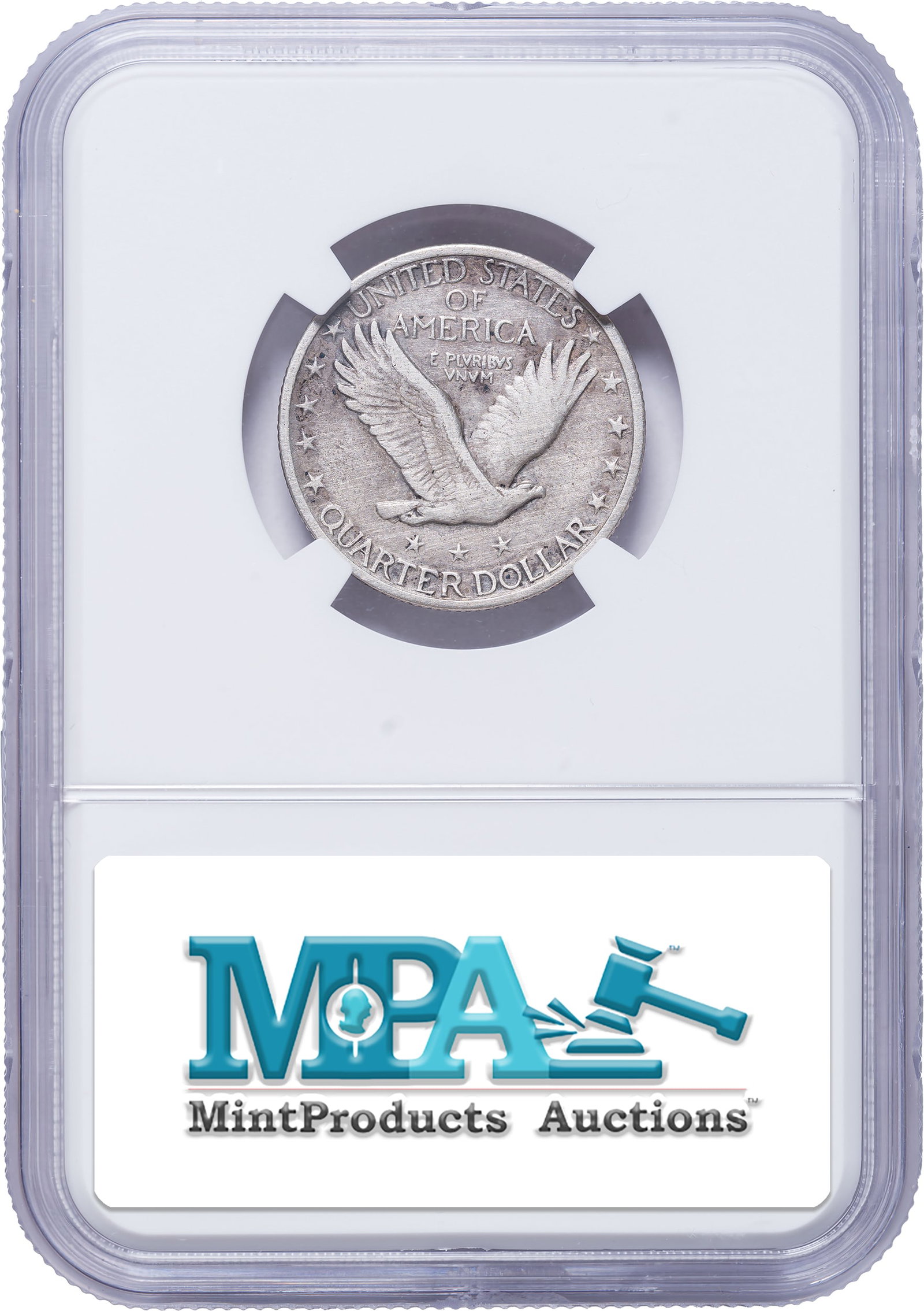 NGC Fine Details 1918-D Quarter - 2