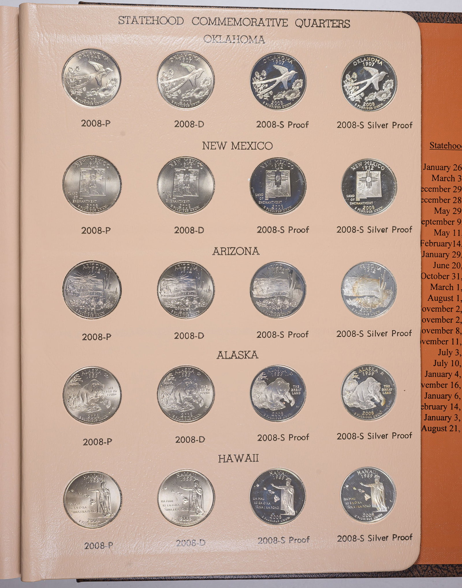 Complete 1999-2008 State Quarter Set - 2
