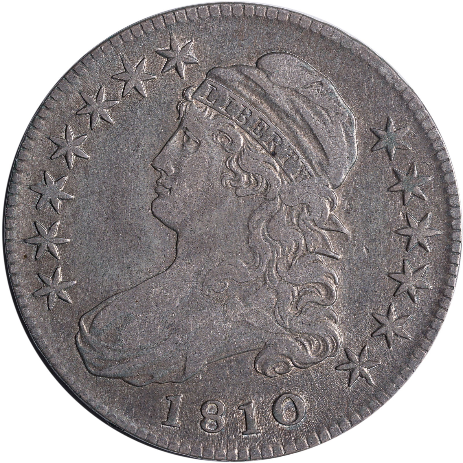 VF-20 1810 Half Dollar (1 of 2)