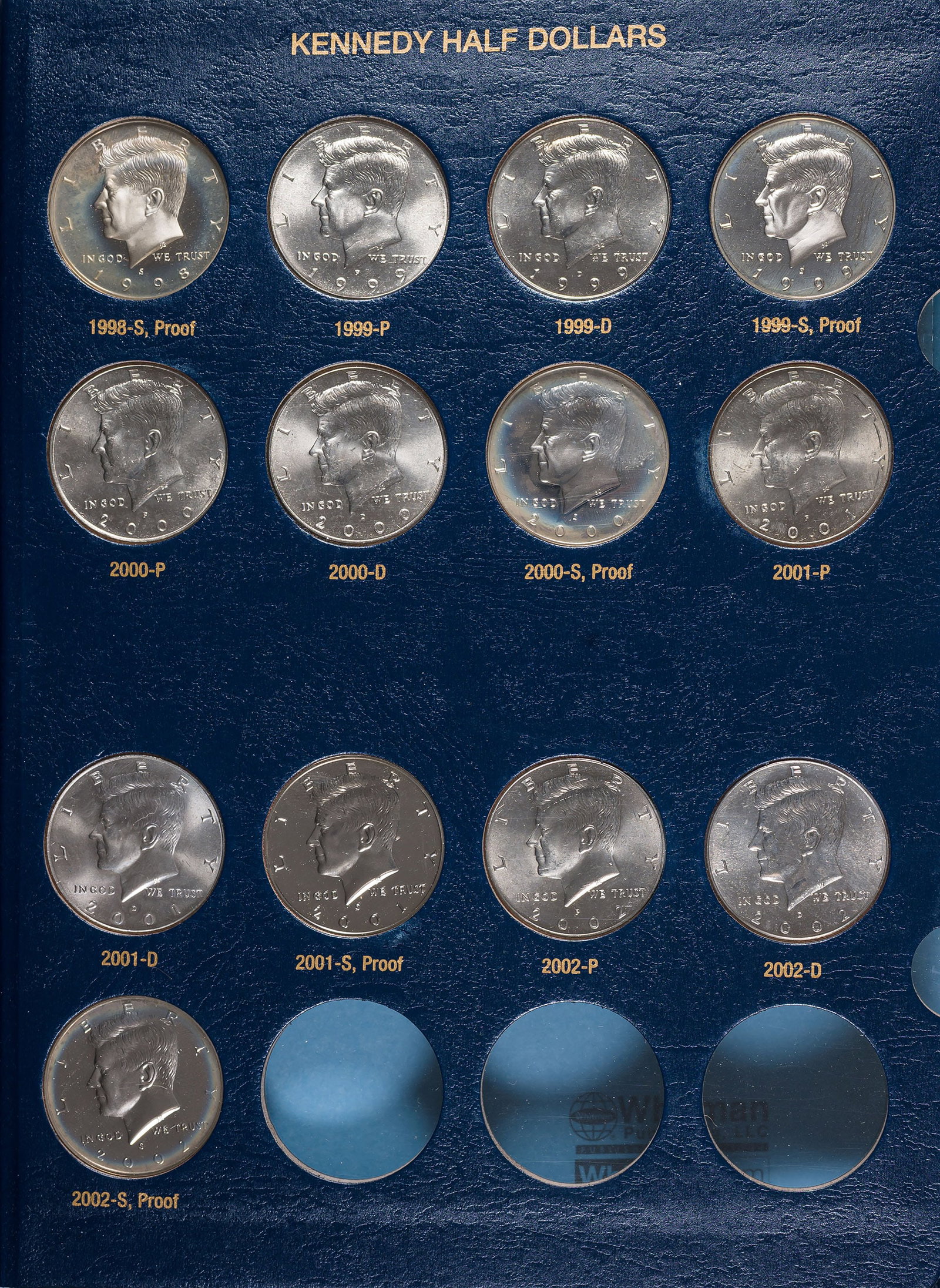 1964-2002 Kennedy Half Dollar Set - 2