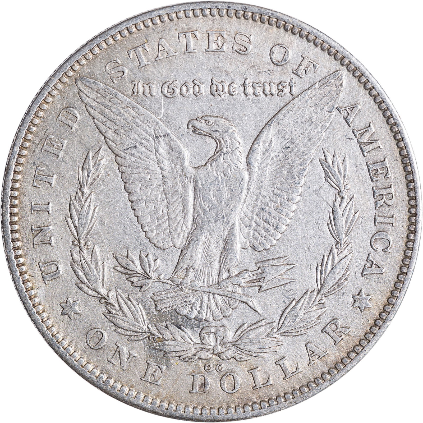 EF to AU Detail 1878-CC Morgan Dollar - 2