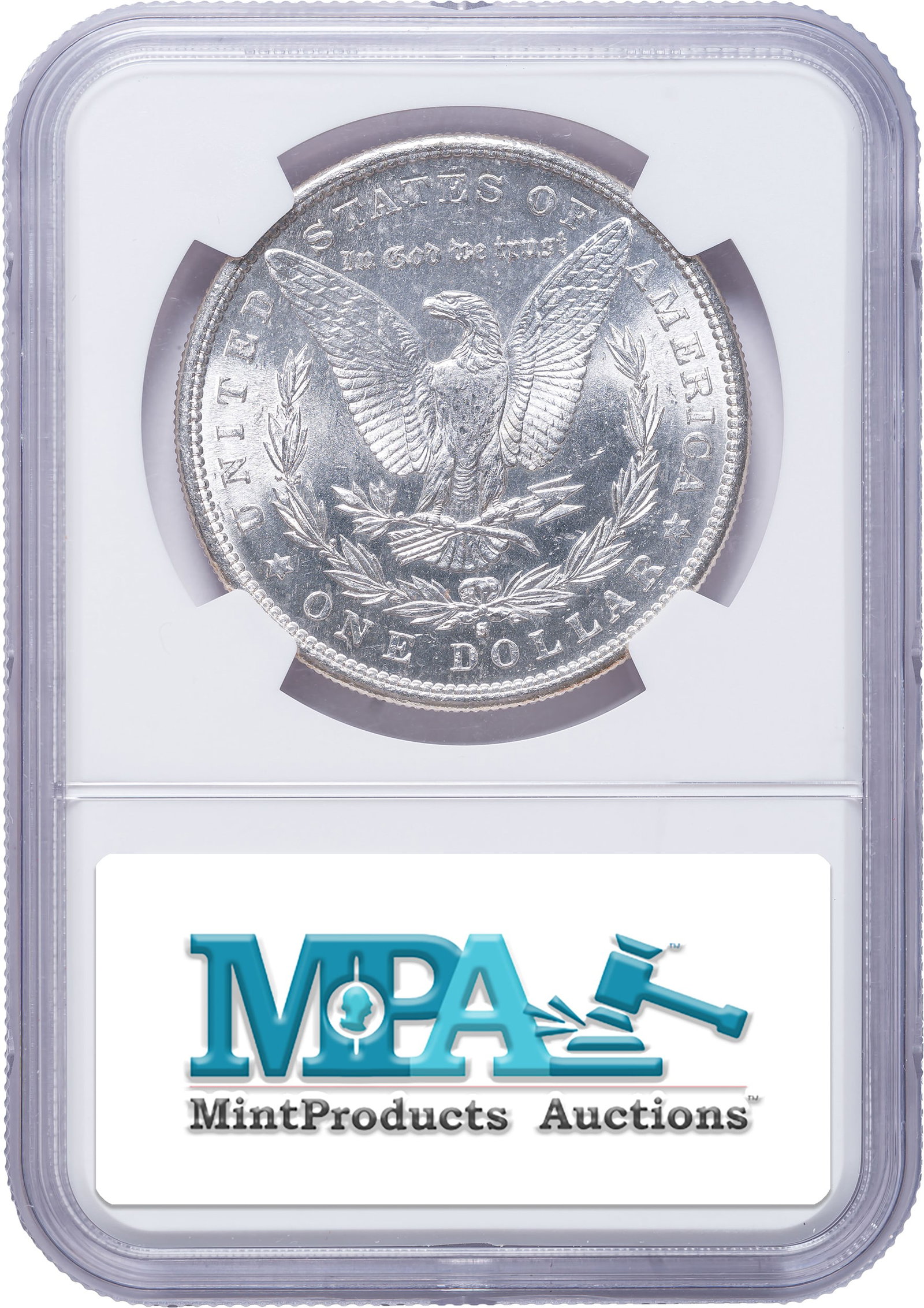 NGC MS-63 1881-S Morgan Dollar - 2