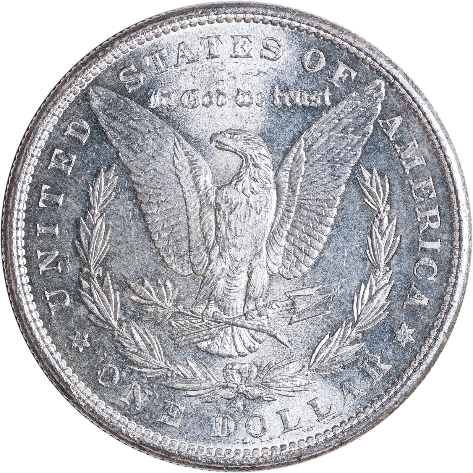Choice BU-63 1881-S Morgan Dollar - 2