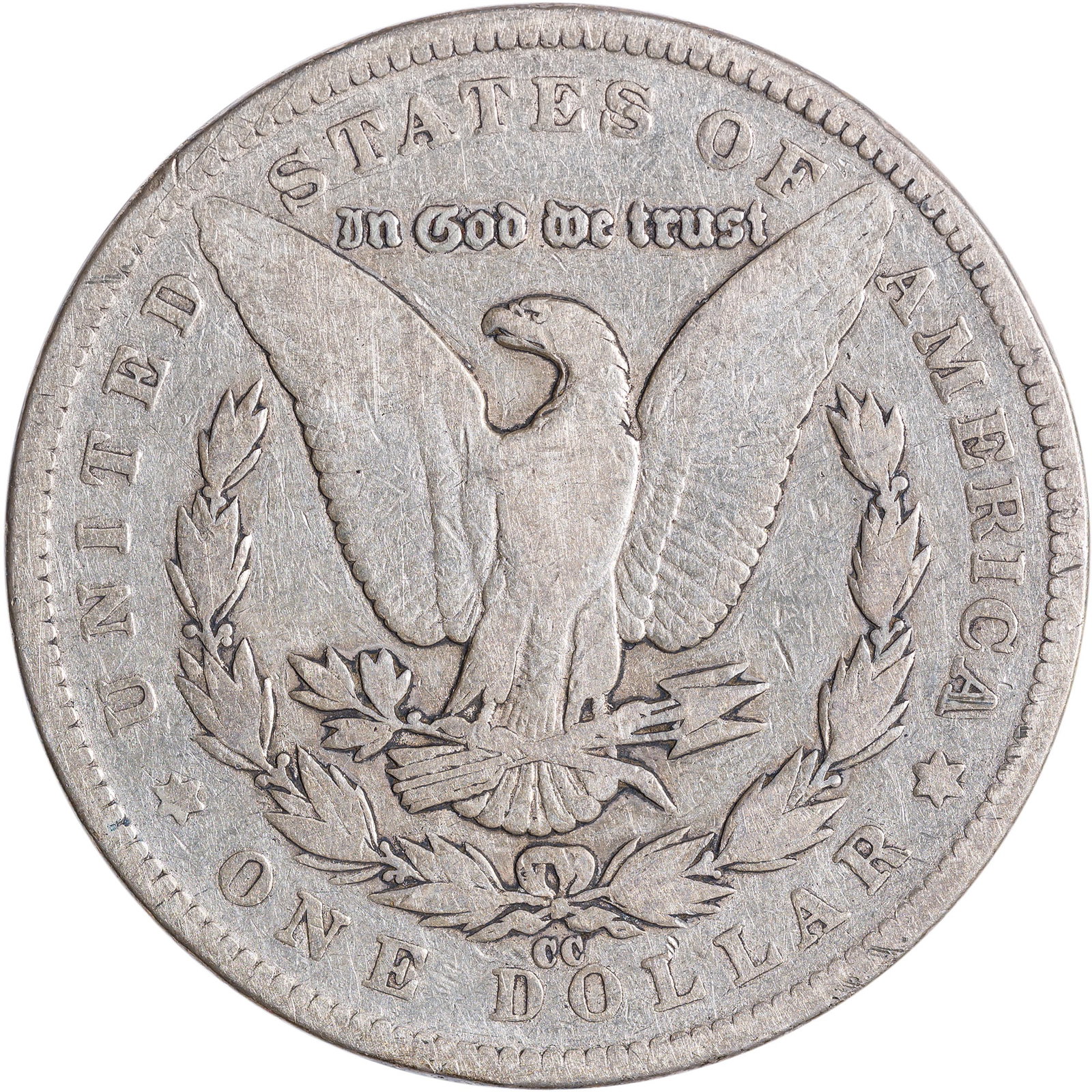 VG-8 Details 1891-CC Morgan Dollar - 2
