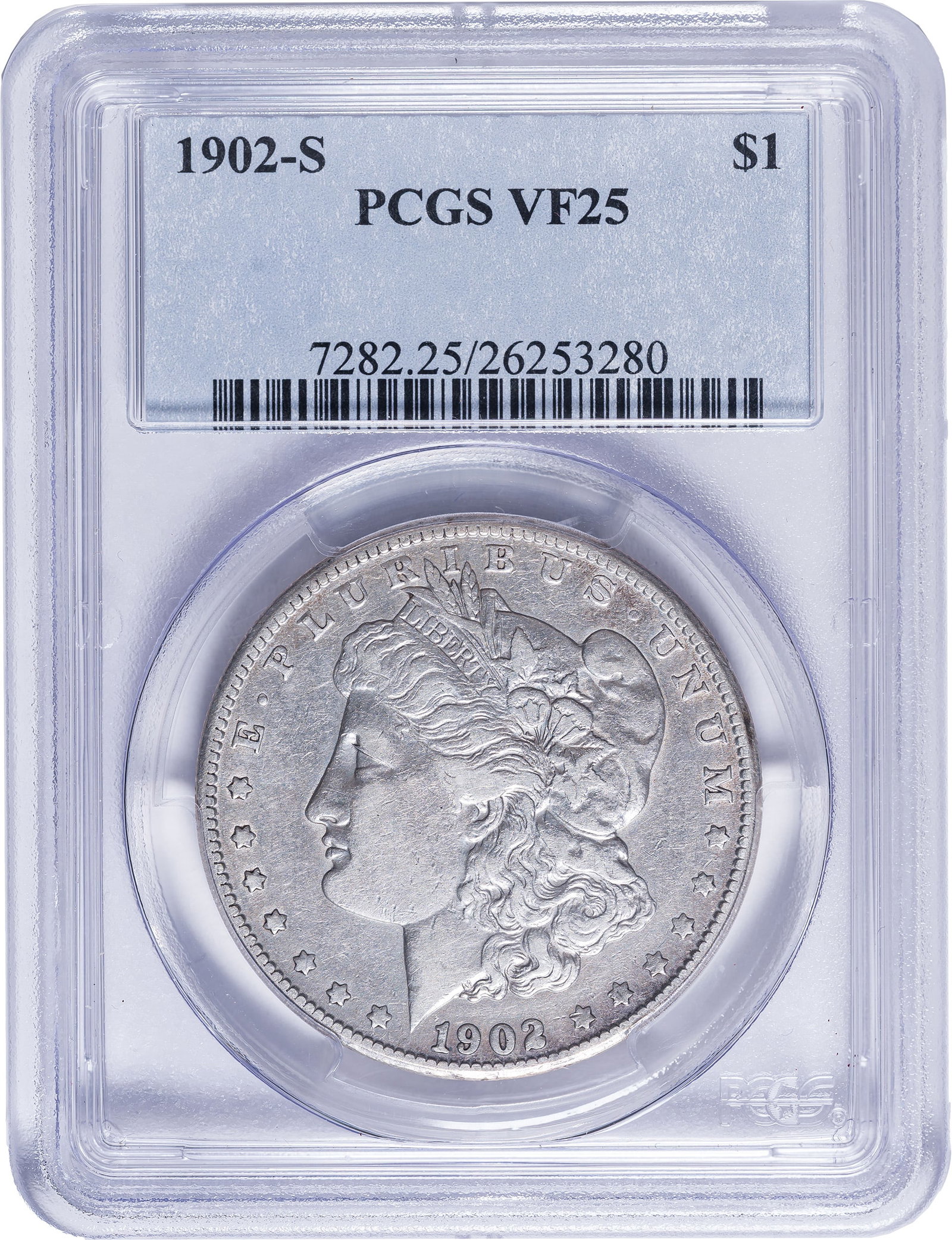 PCGS VF-25 1902-S Morgan Dollar (1 of 2)
