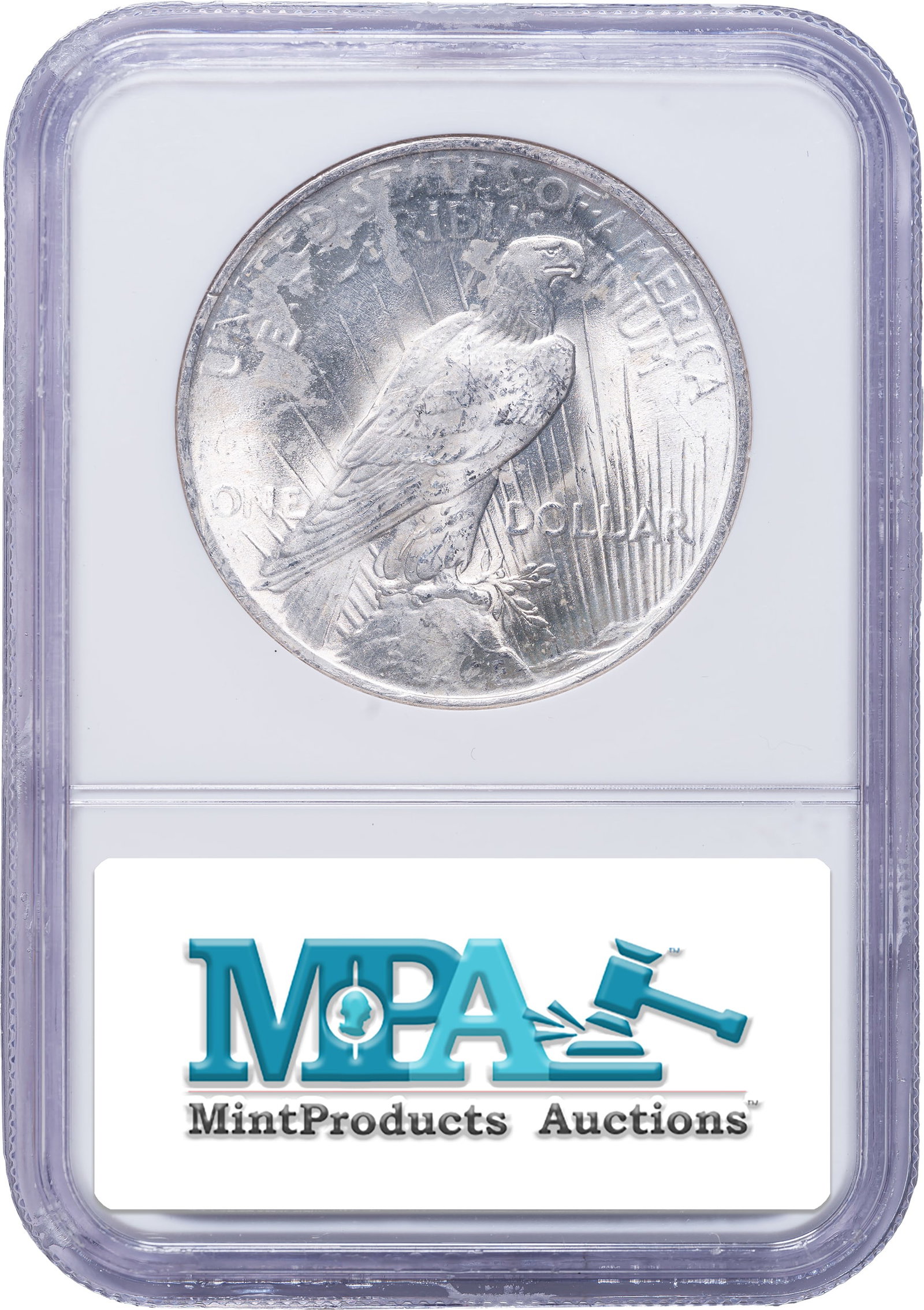 NGC MS-64 1923 Peace Dollar - 2