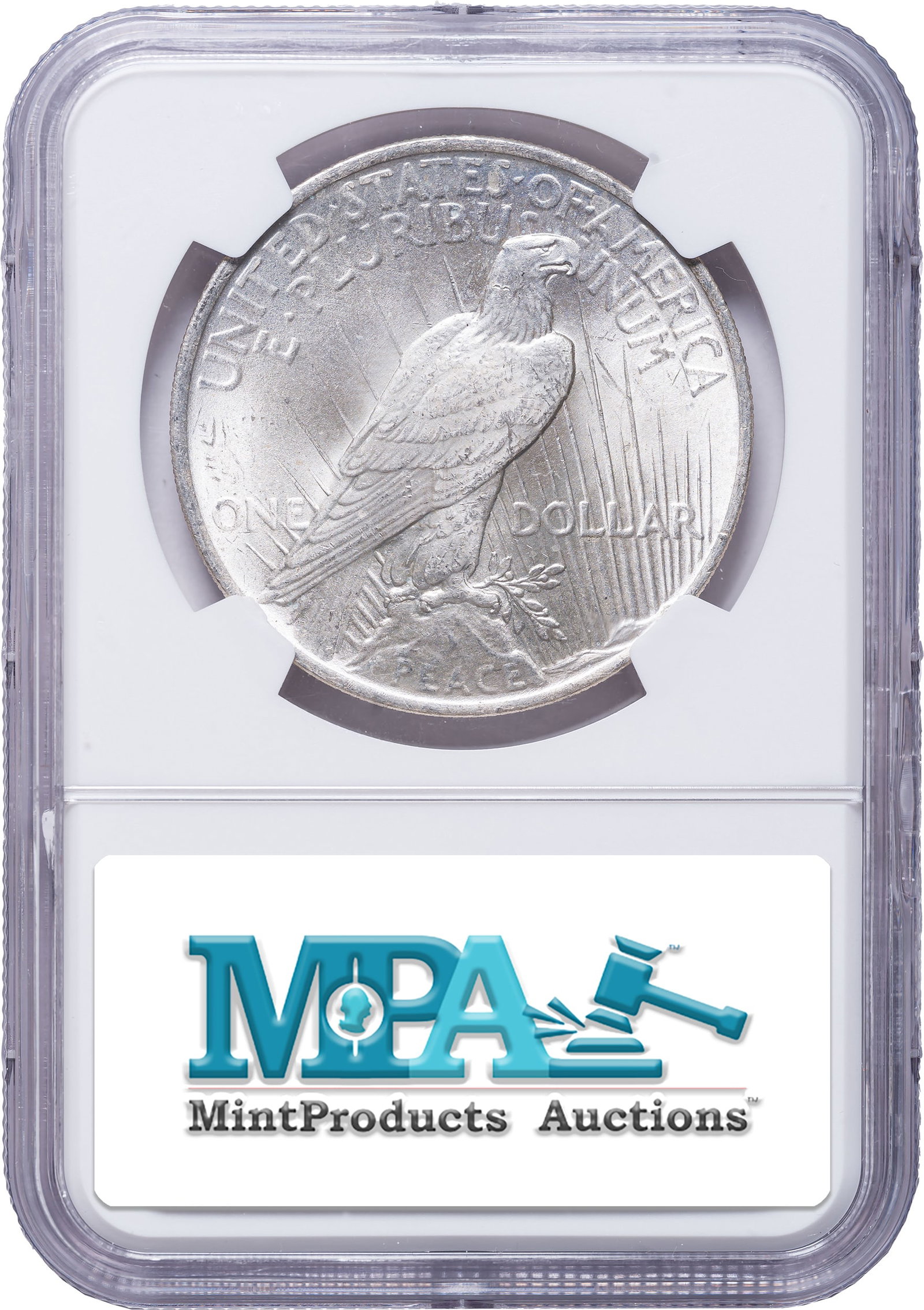 NGC MS-64 1923 Peace Dollar - 2