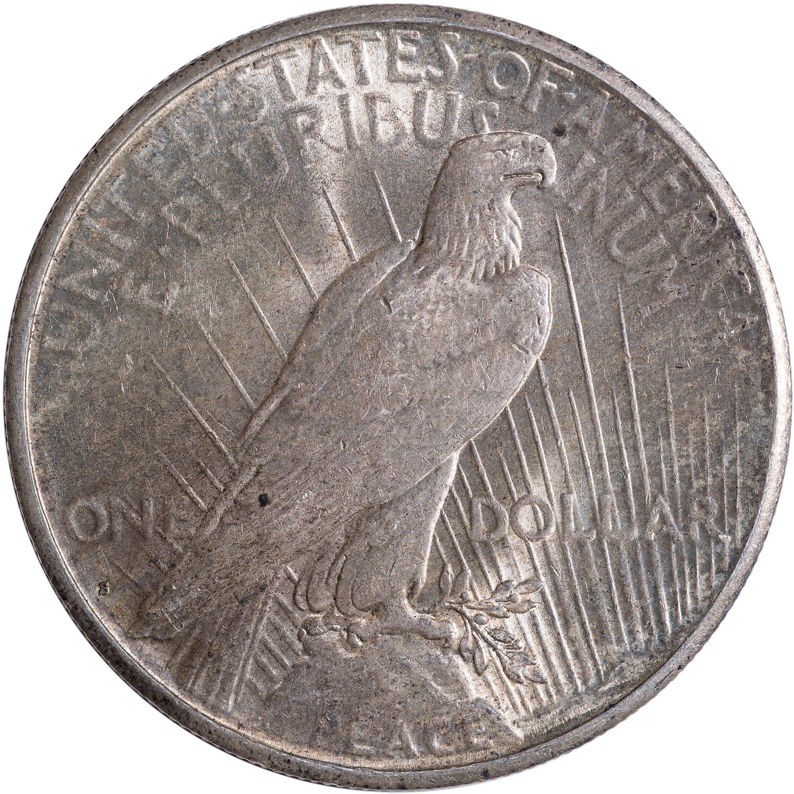 MS-60 1924-S Peace Dollar - 2