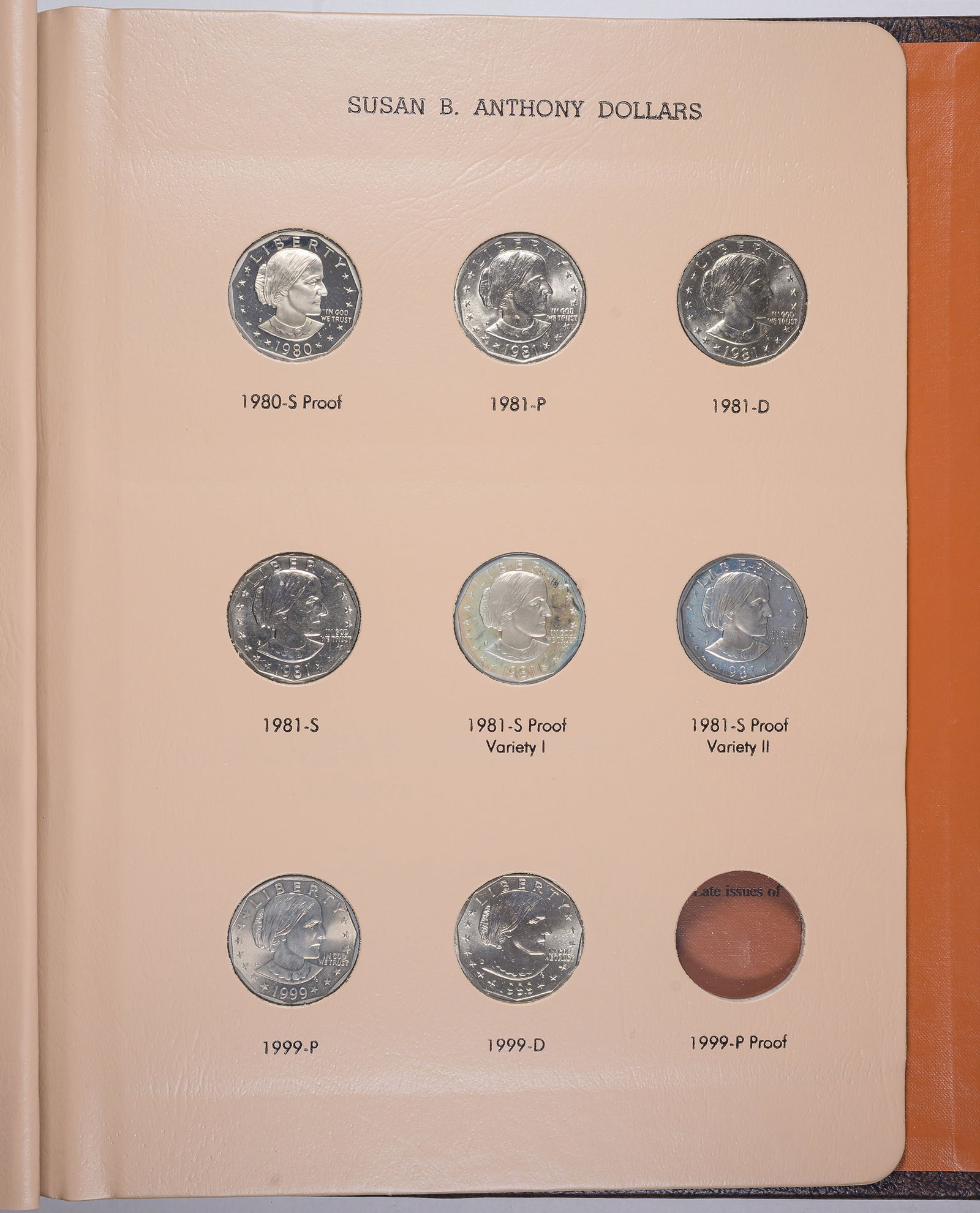Susan B. Anthony $1 Set - 2