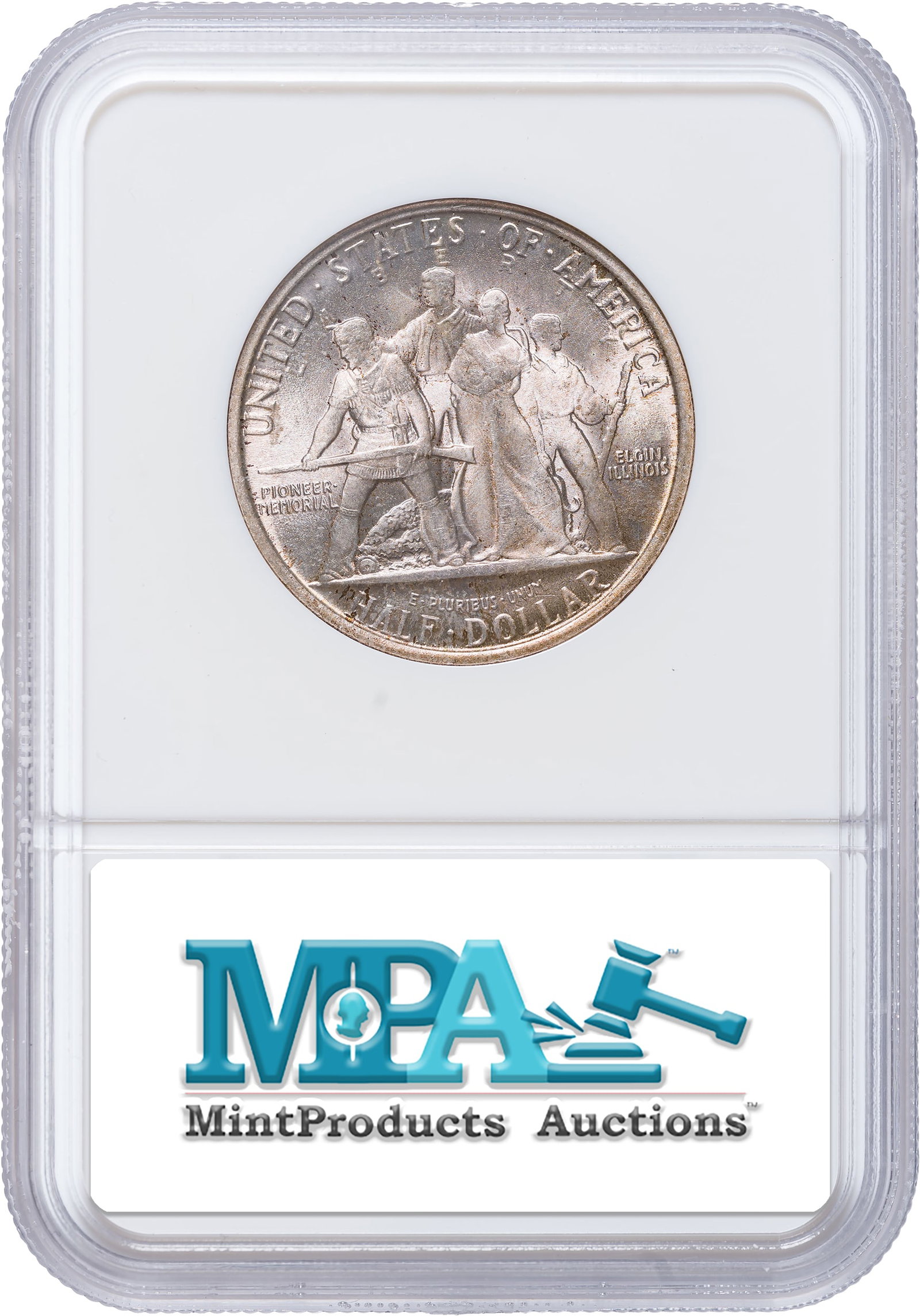 NGC MS-66 Colorful 1936 Elgin Half Dollar - 2
