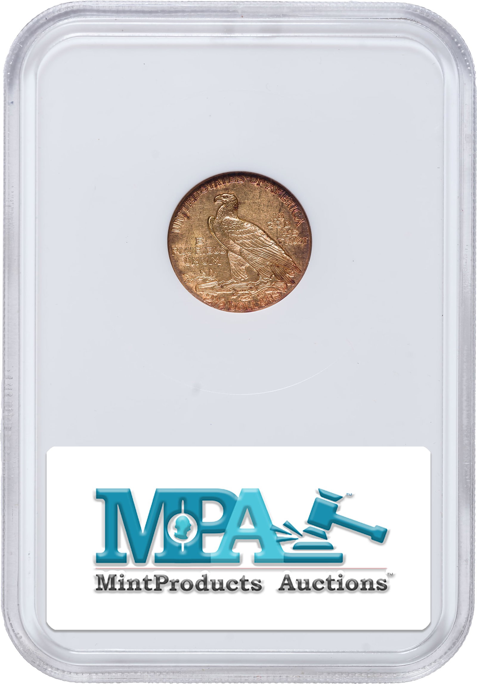 Very Early NGC MS-61 CAC 1928 $2.50 Gold Indian - 2