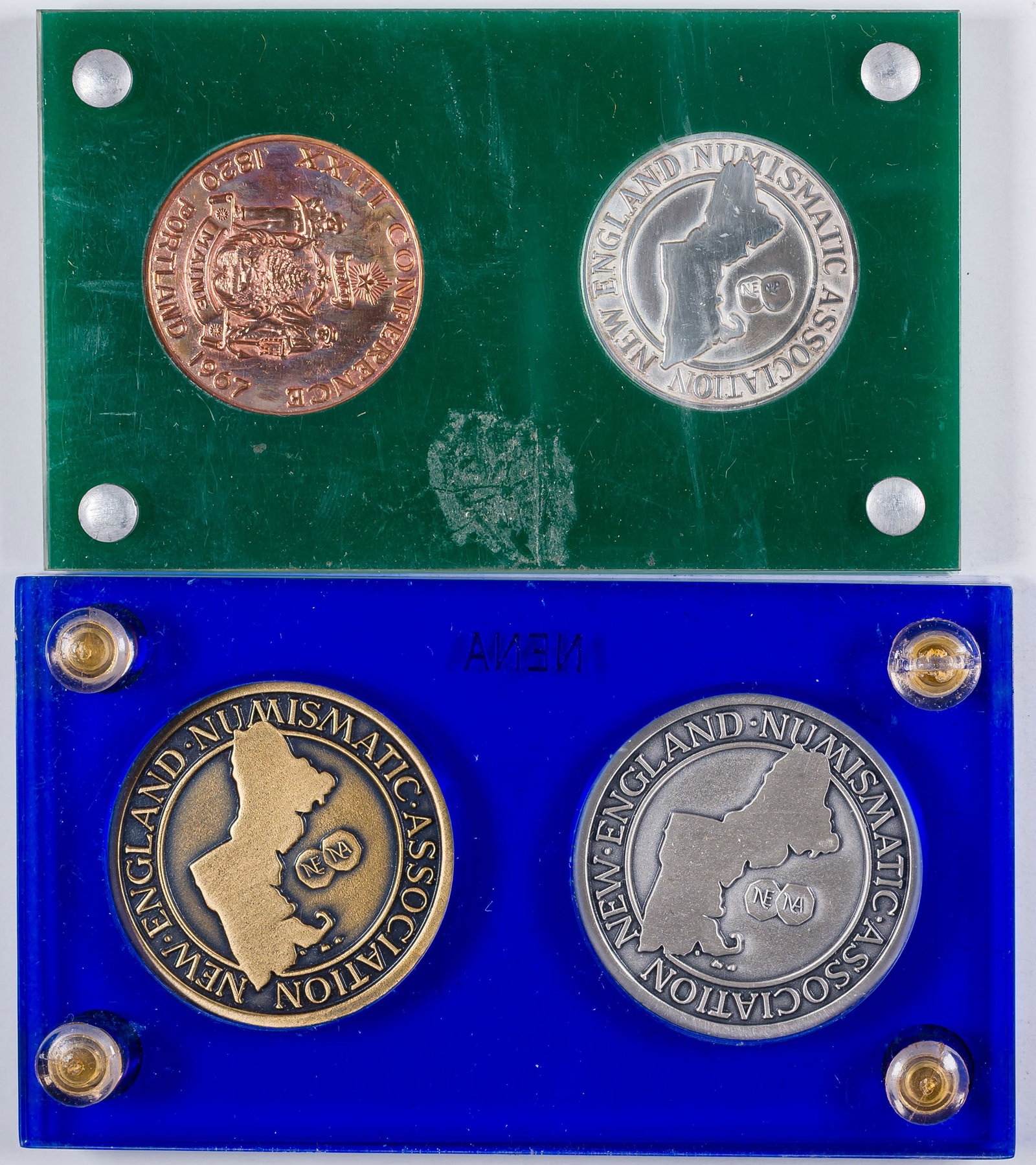 Four NENA Medals - 2