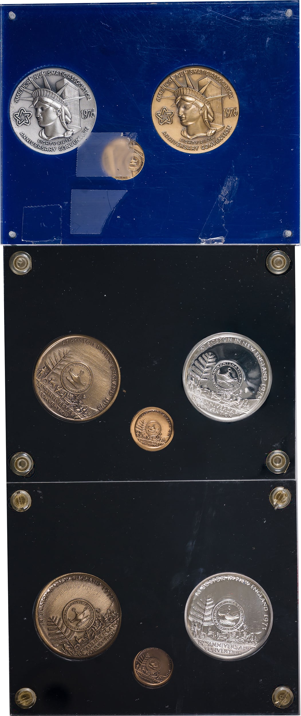 3 1970's ANA Medal Sets - 2